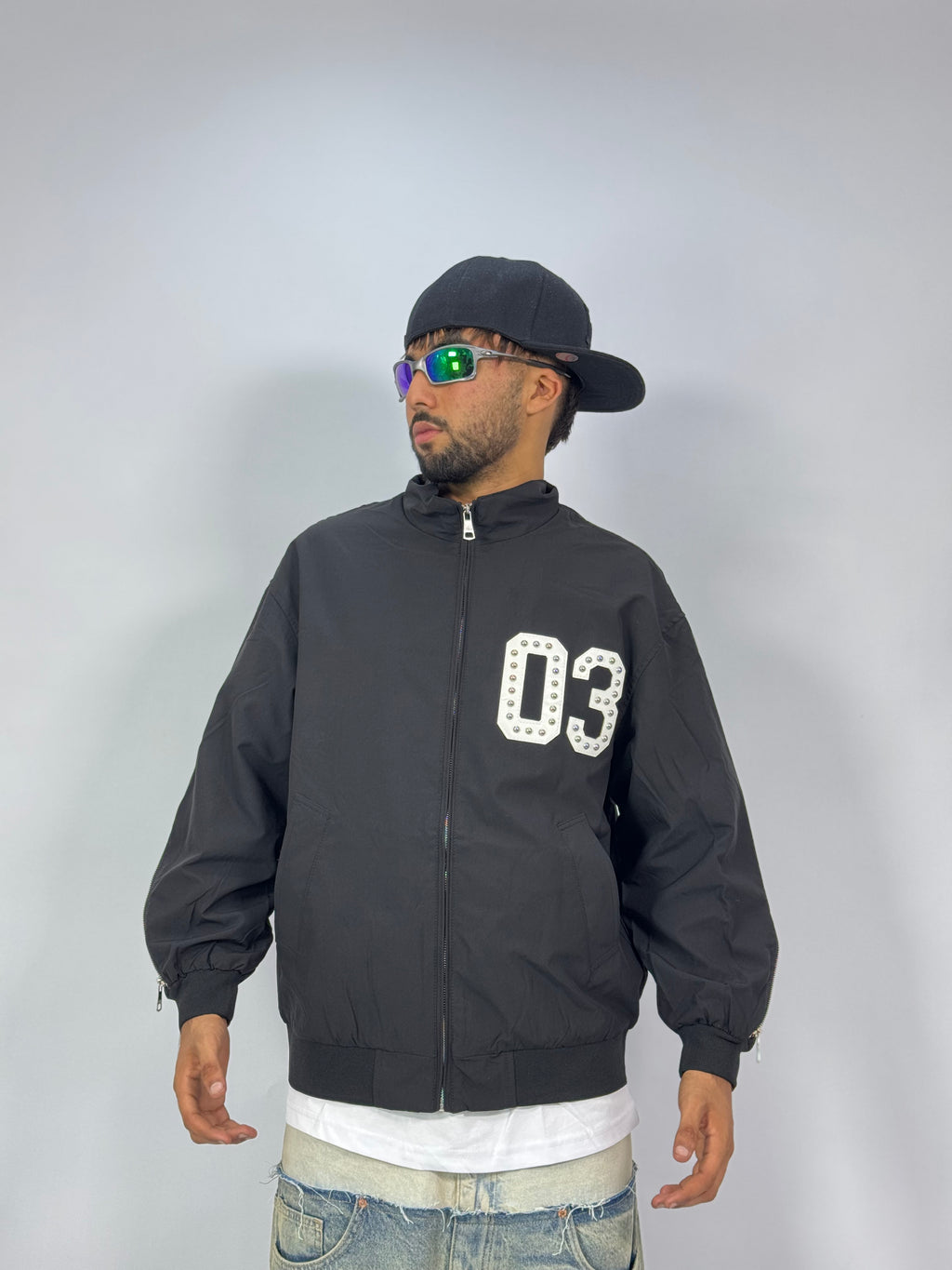 Midnight 03 Bomber – Black