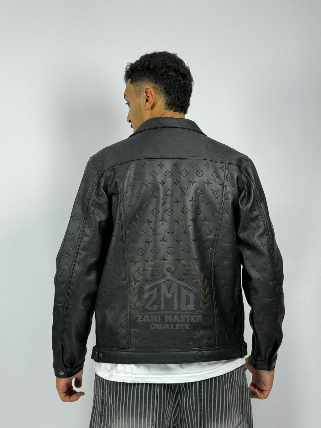 Veste cuire Louis Vuitton