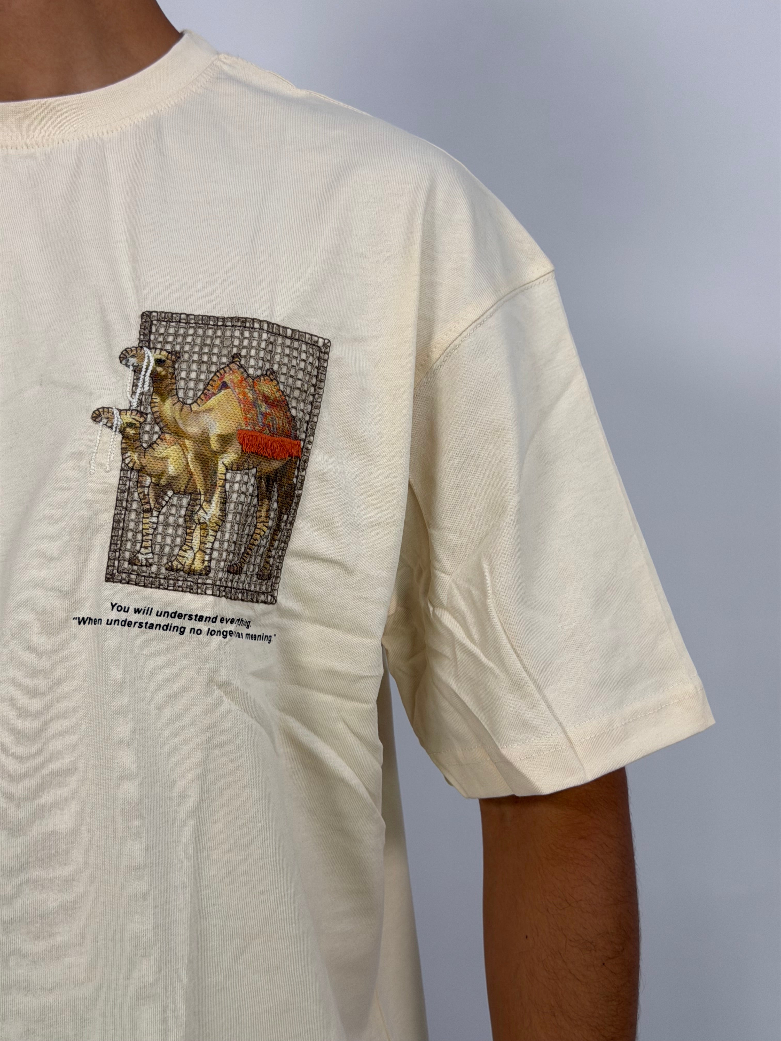 T-shirt ORIGINAL Oversize Ecru – Desert Camel Heritage Edition