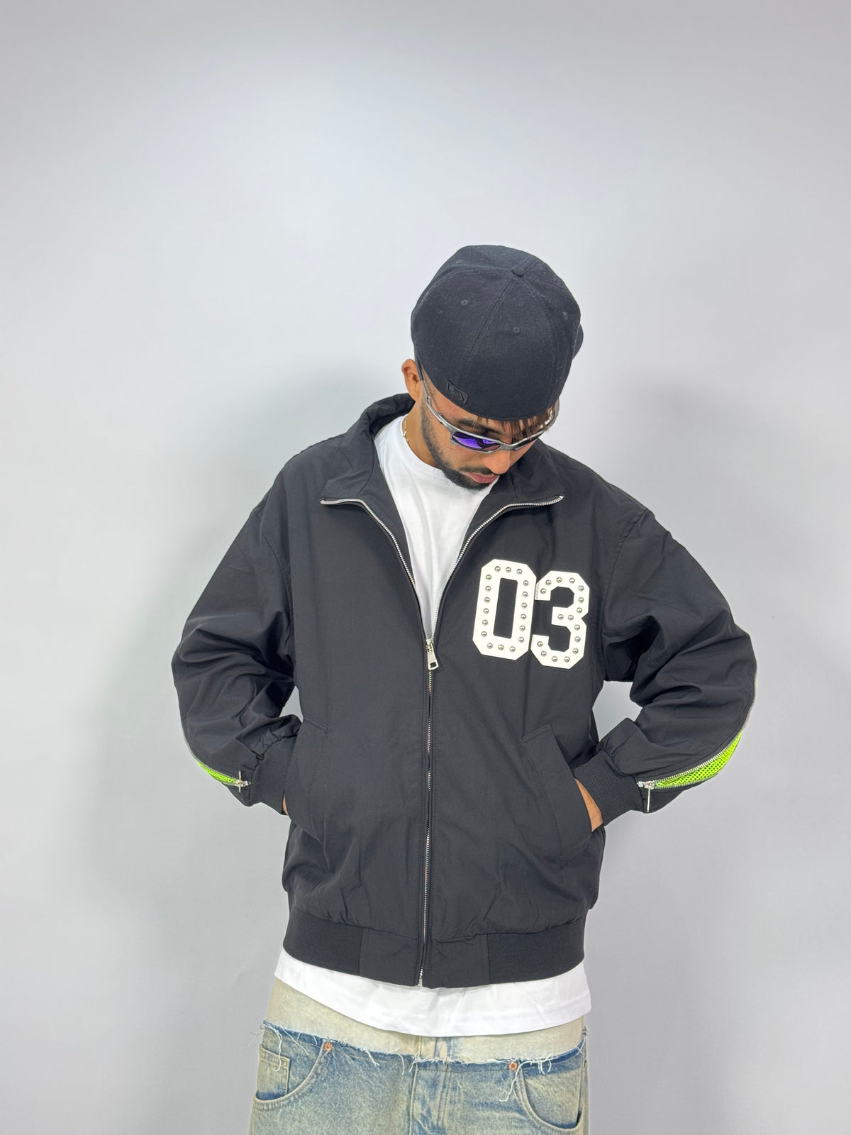 Midnight 03 Bomber – Black