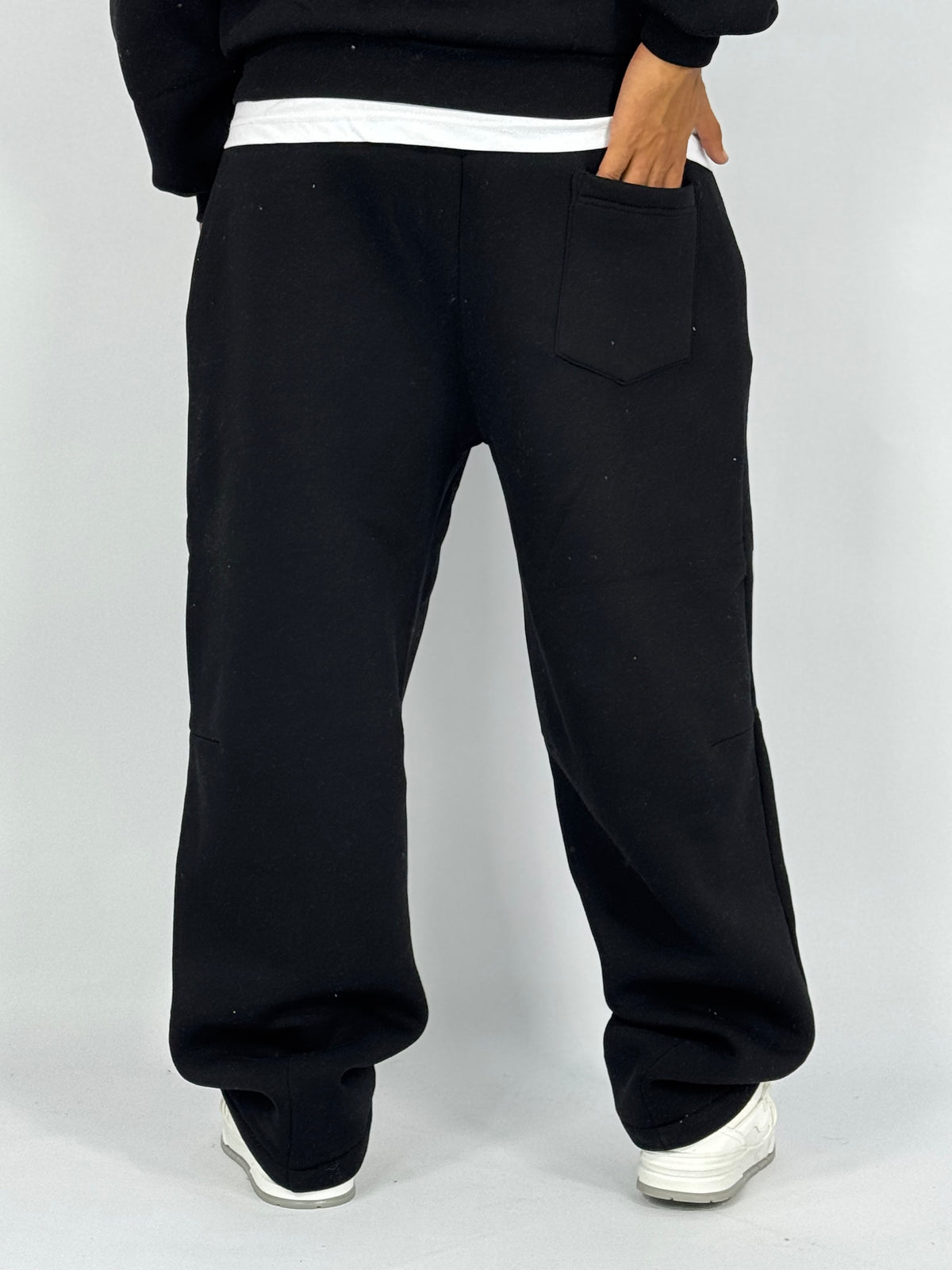 Ensemble Métalliques Noir à Capuche