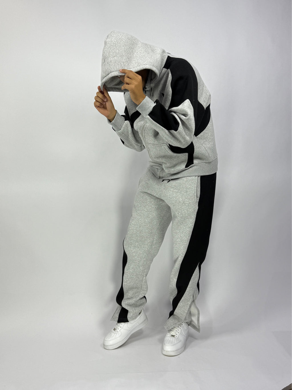 Ensemble Iconic Gris – Luxe, Confort & Originalité (Stock limité)