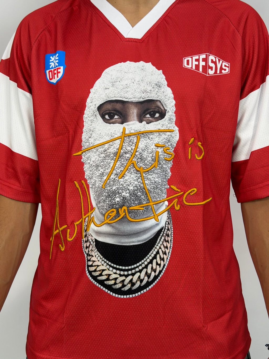 Jersey ORIGINAL Oversize Rouge – OFF SYS Edition