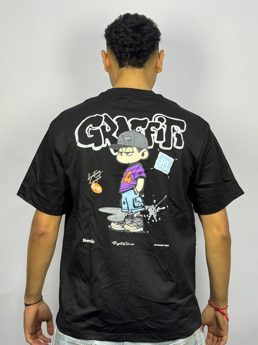 T-shirt Noir King Streetwear
