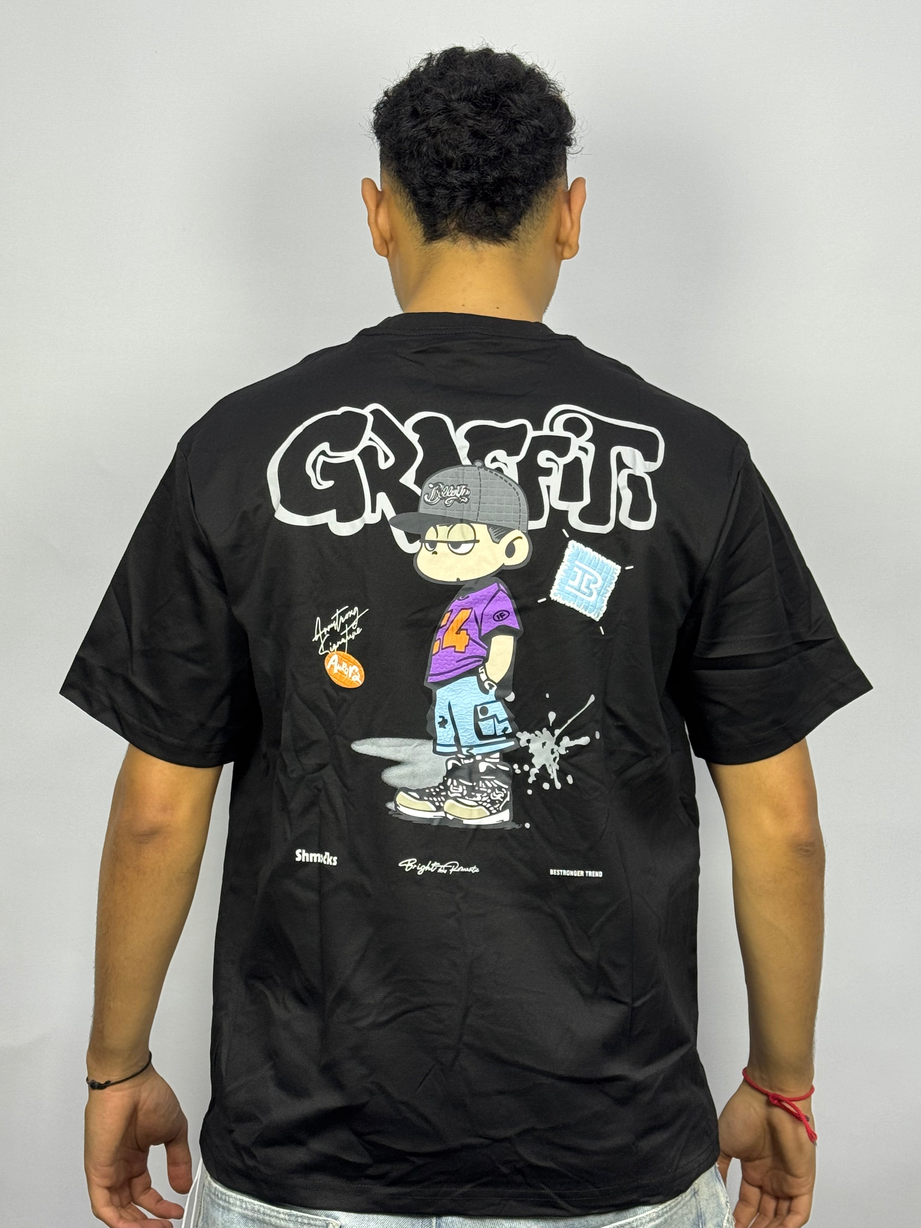 T-shirt Noir King Streetwear