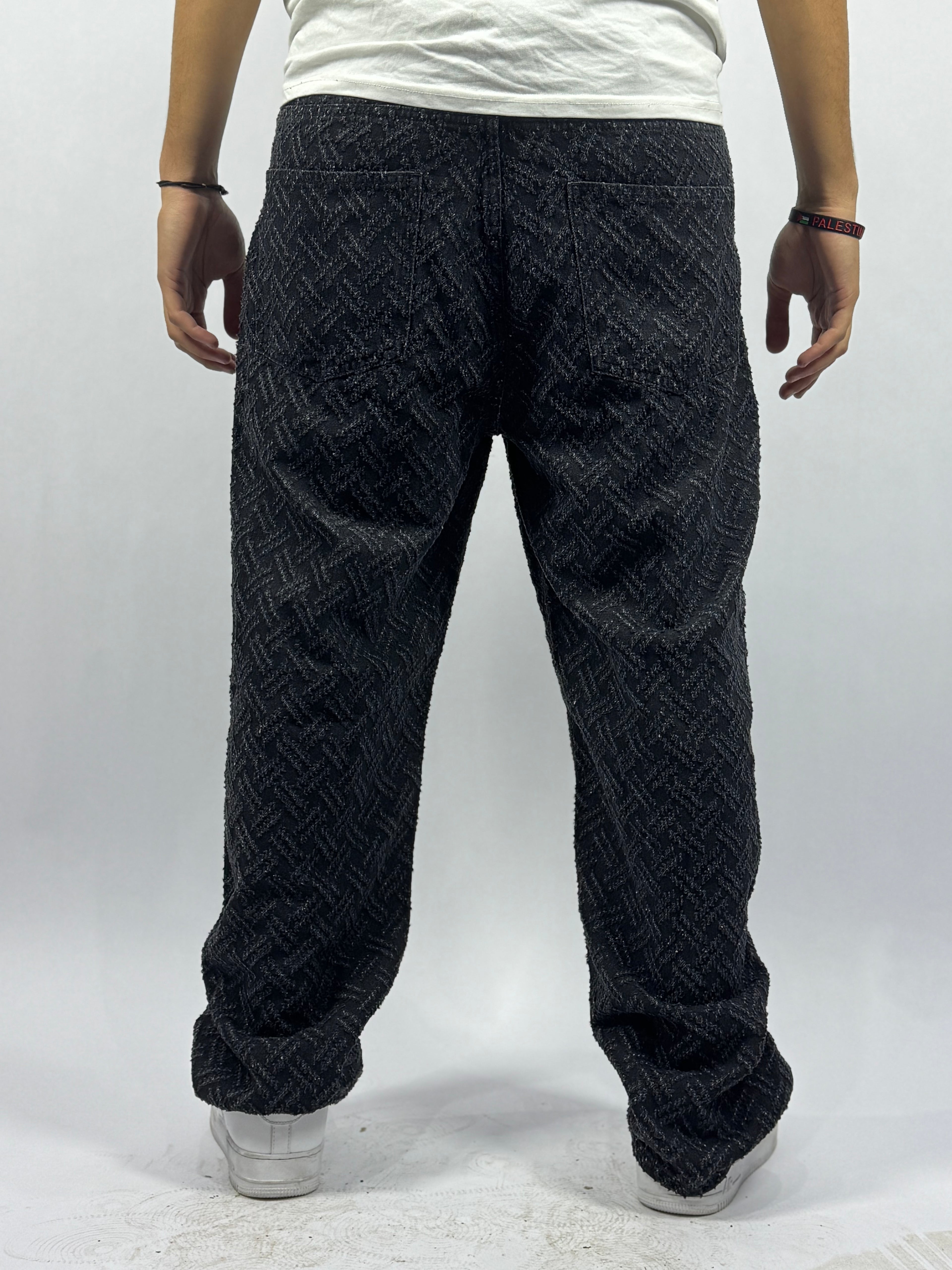 Jean Baggy Premium à Motifs Brodés ( Model C )