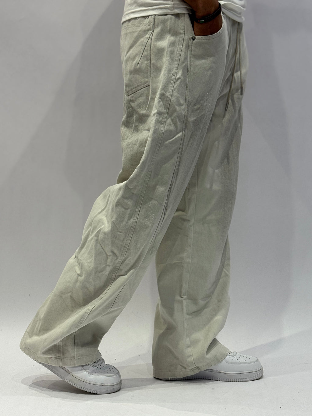 Pantalon Oversize Beige Premium – Style Street Luxe