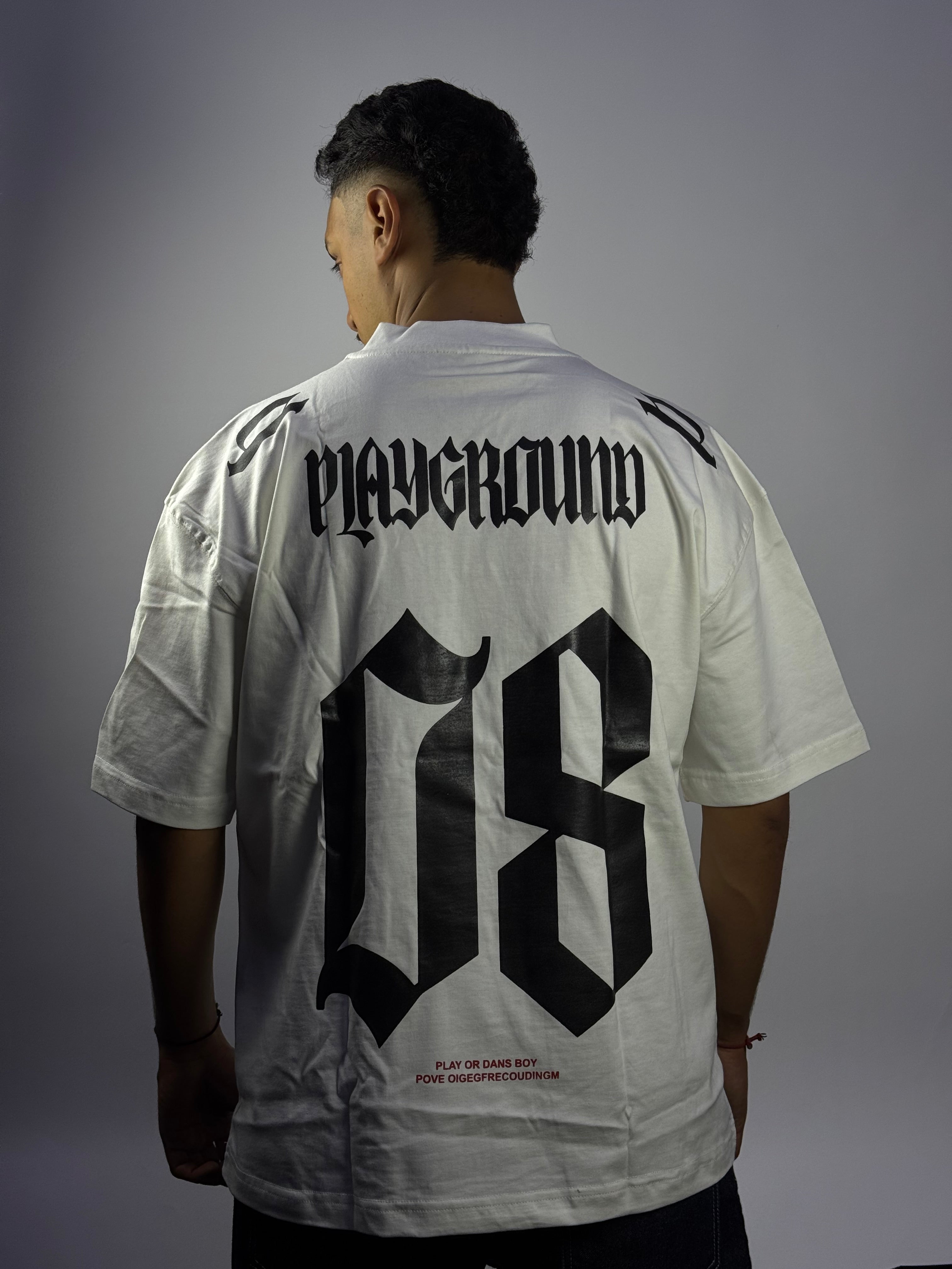 Jersey Streetwear 08 Oversize Blanc - ORIGINAL
