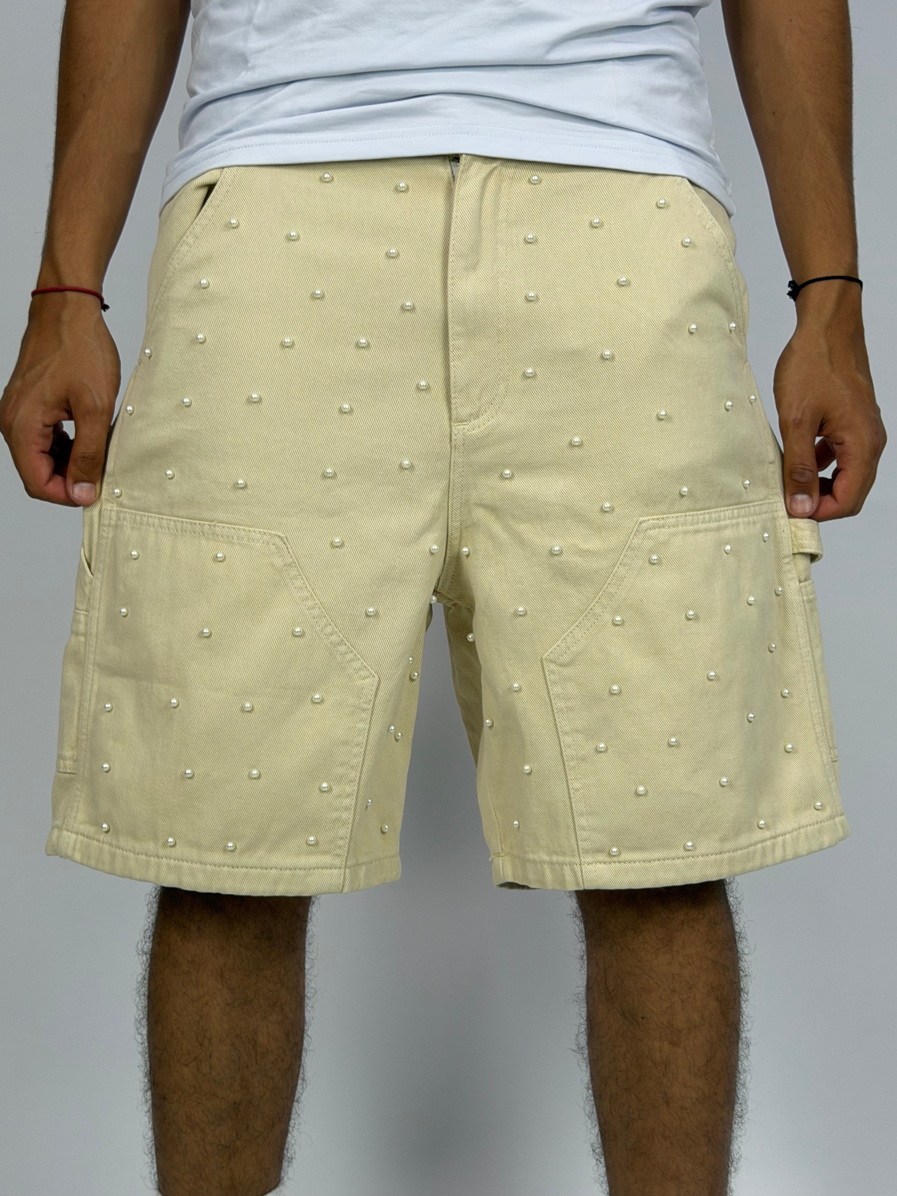Short ORIGINAL Premium Perlé Beige – Luxury Street Edition