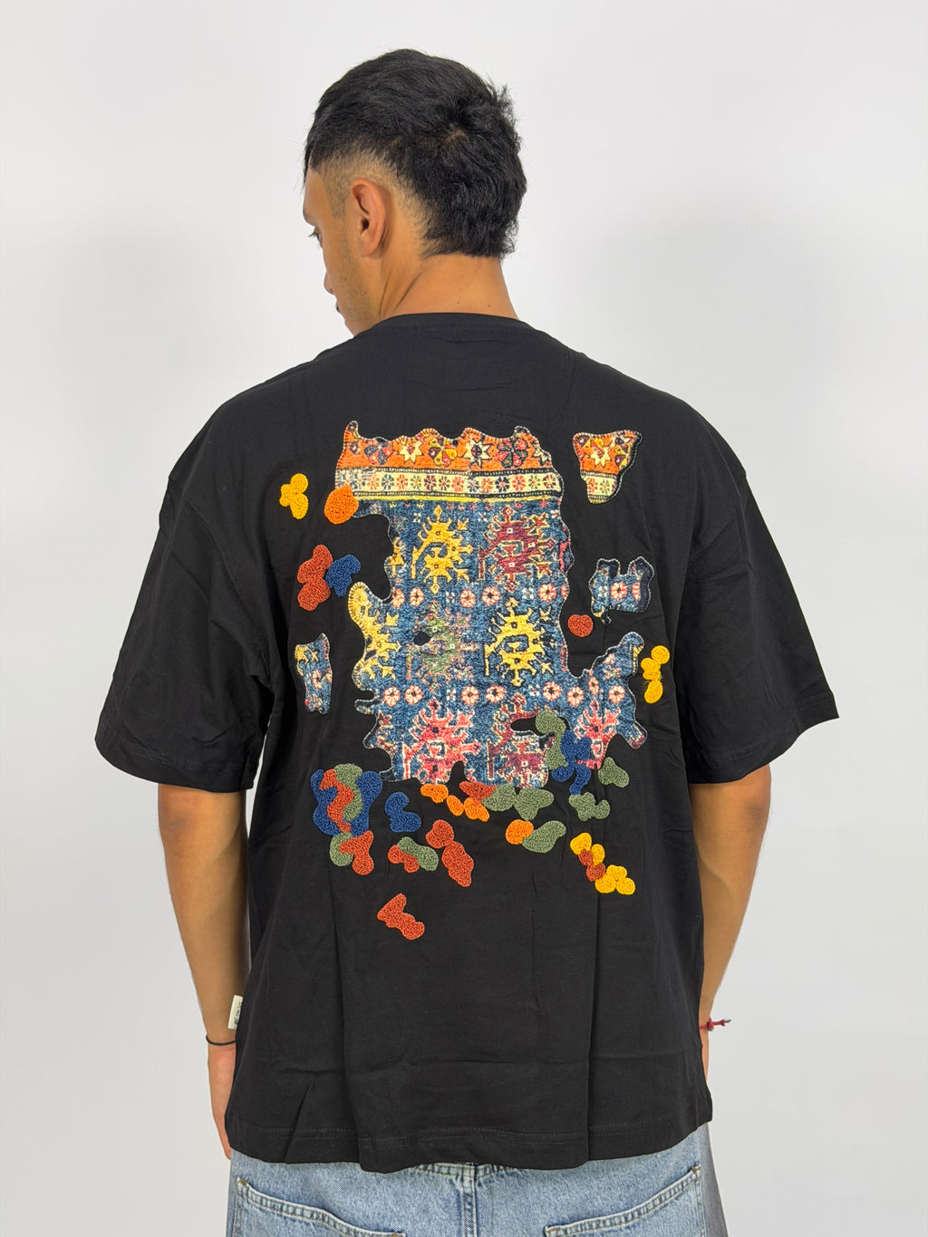 T-shirt ORIGINAL Oversize Noir J – Authentic Statement