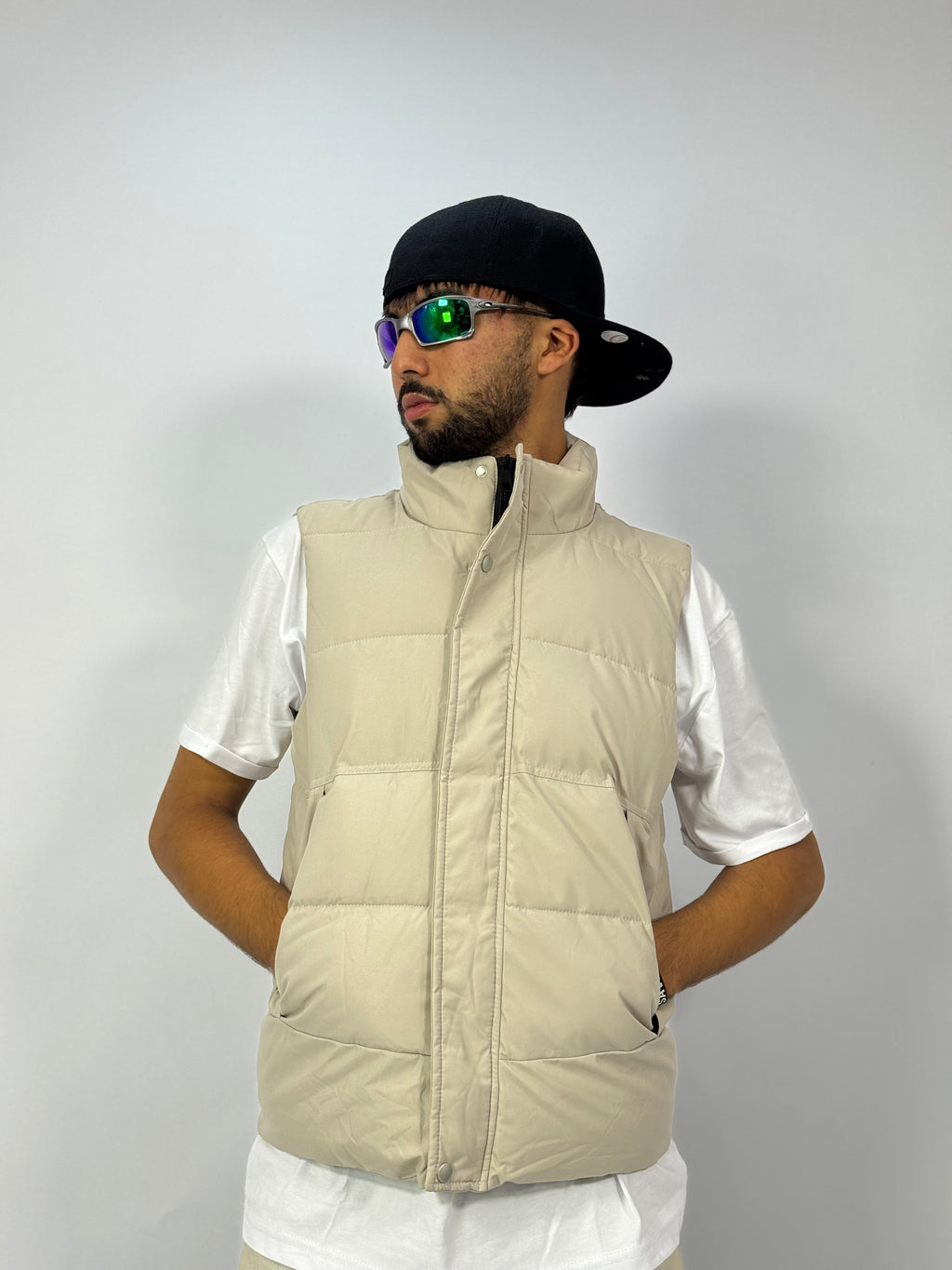 Doudoune 1 ère Qualité Marron – Gilet Puffer Streetwear
