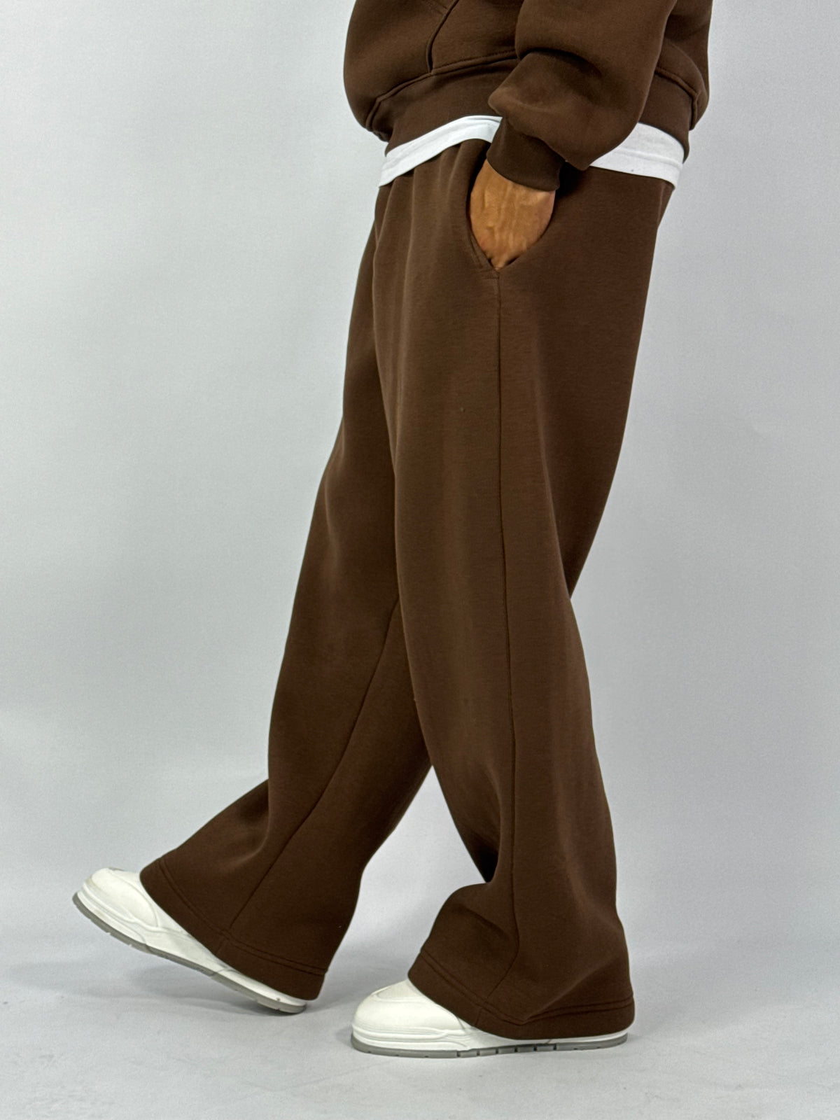 Ensemble PREMIUM Marron à Capuche 1 ère Qualité