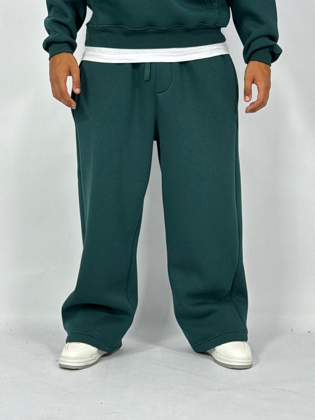 Ensemble PREMIUM Vert à Capuche 1 ère Qualité