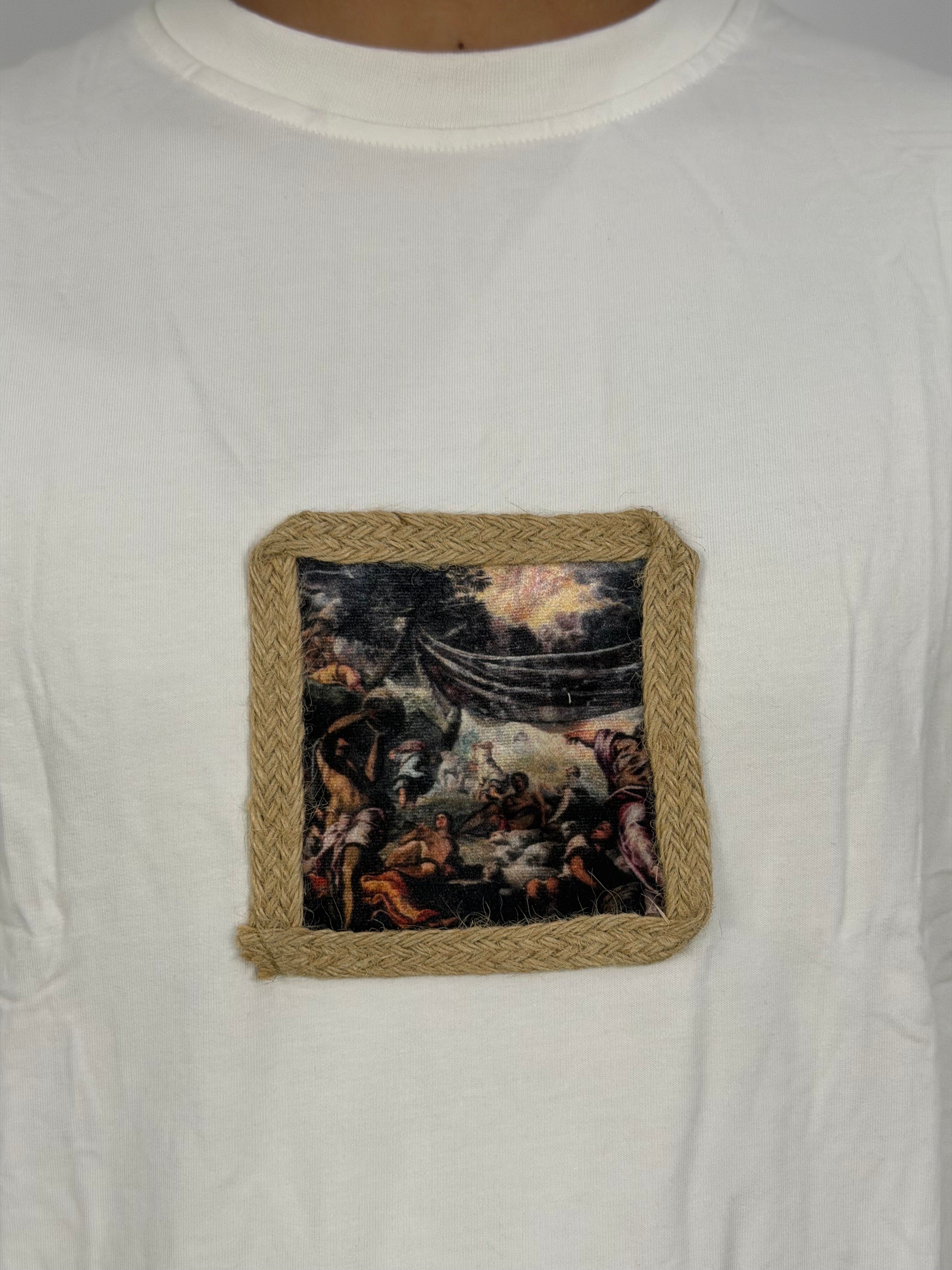 T-shirt ORIGINAL Oversize Blanc – OFFTHE SYSTEM Vintage Frame Edition