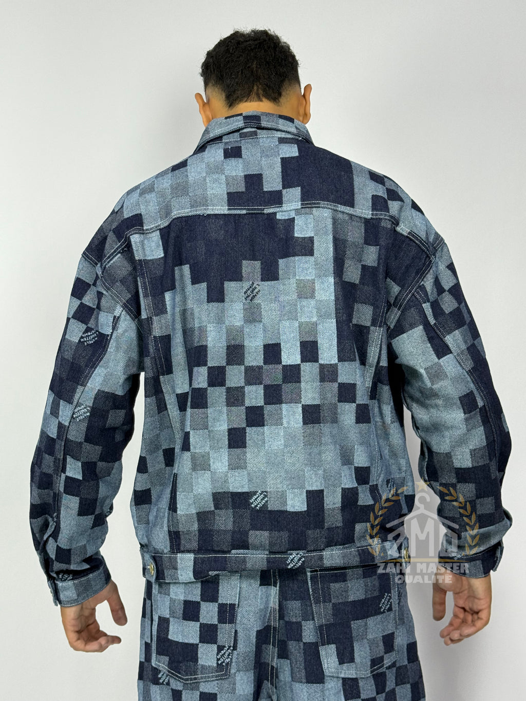 Ensemble Pixel Denim – Édition Limitée 1ʳᵉ Qualité