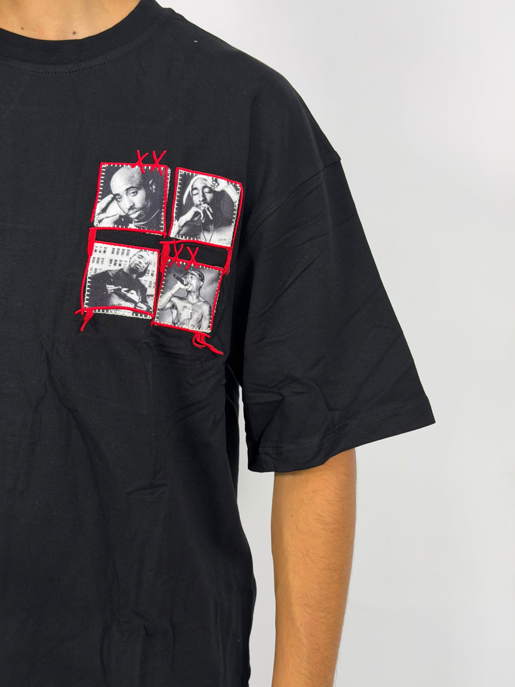 T-shirt ORIGINAL Oversize Noir  – Tupac Street Edition