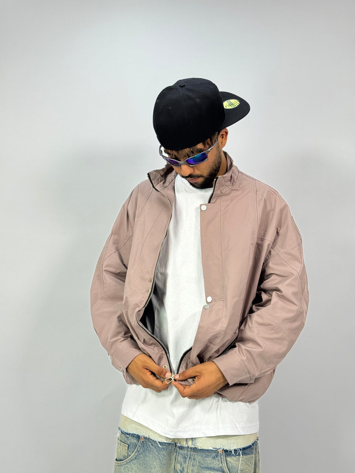 Veste Club Varsity – Cream Sand