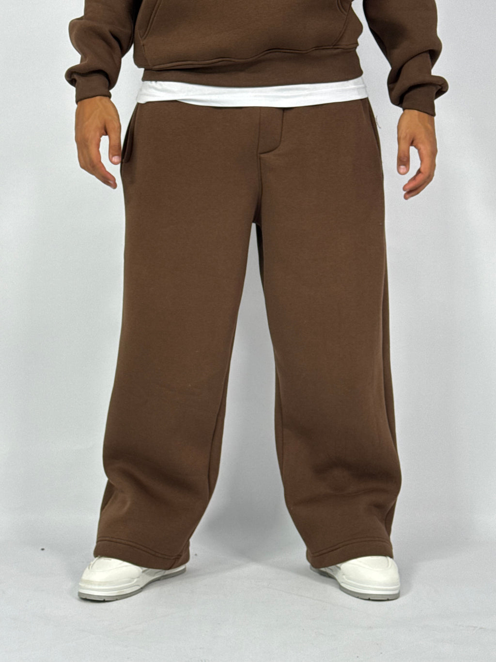Ensemble PREMIUM Marron à Capuche 1 ère Qualité