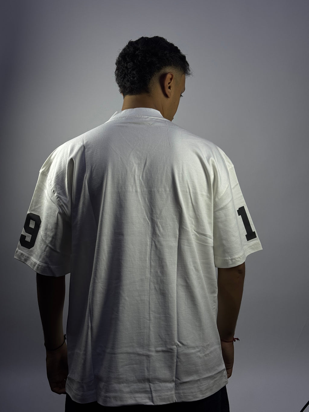 Jersey Streetwear 19 Oversize Blanc - ORIGINAL