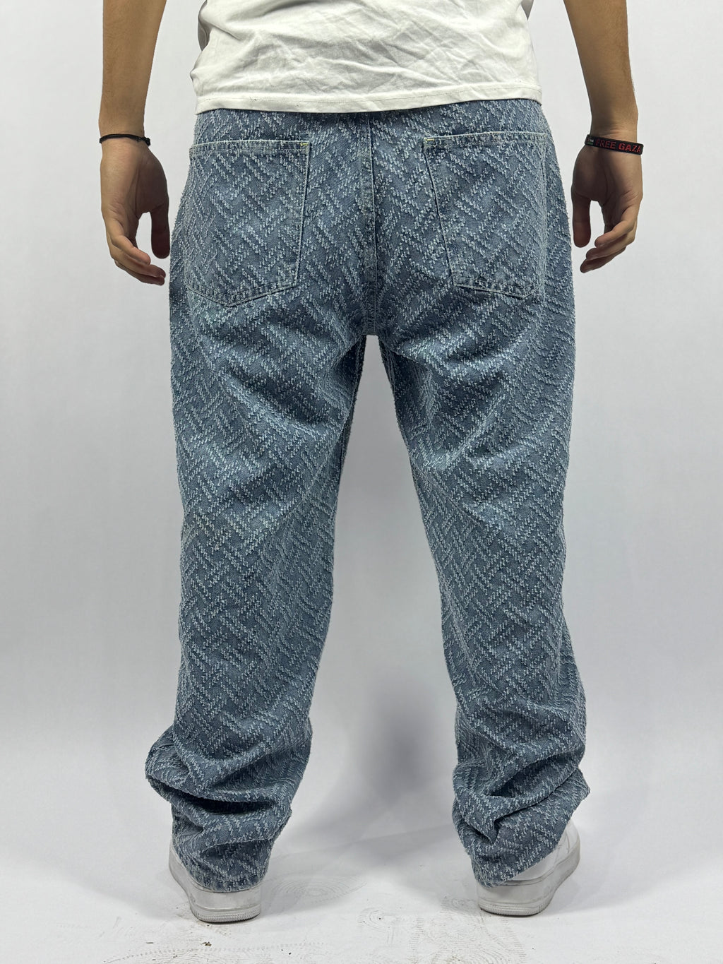 Jean Baggy Premium à Motifs Brodés ( Model B )