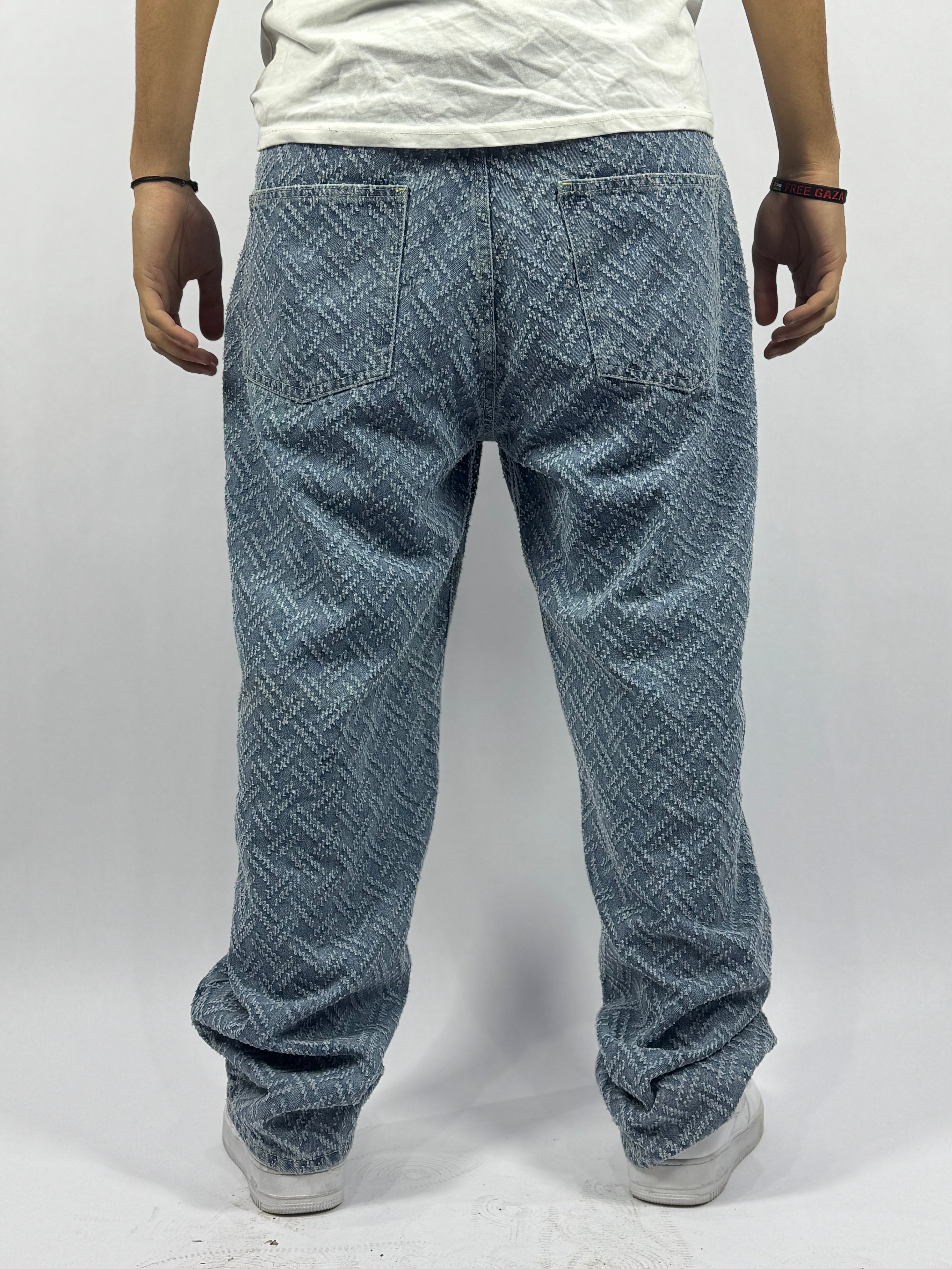 Jean Baggy Premium à Motifs Brodés ( Model B )