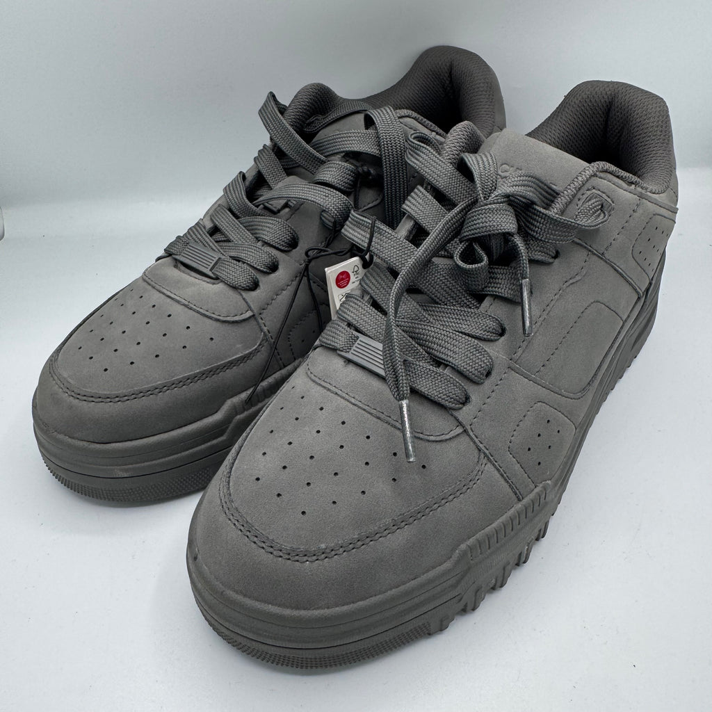 Sneakers ORIGINAL Oversize Gris Suédine – Streetwear Premium