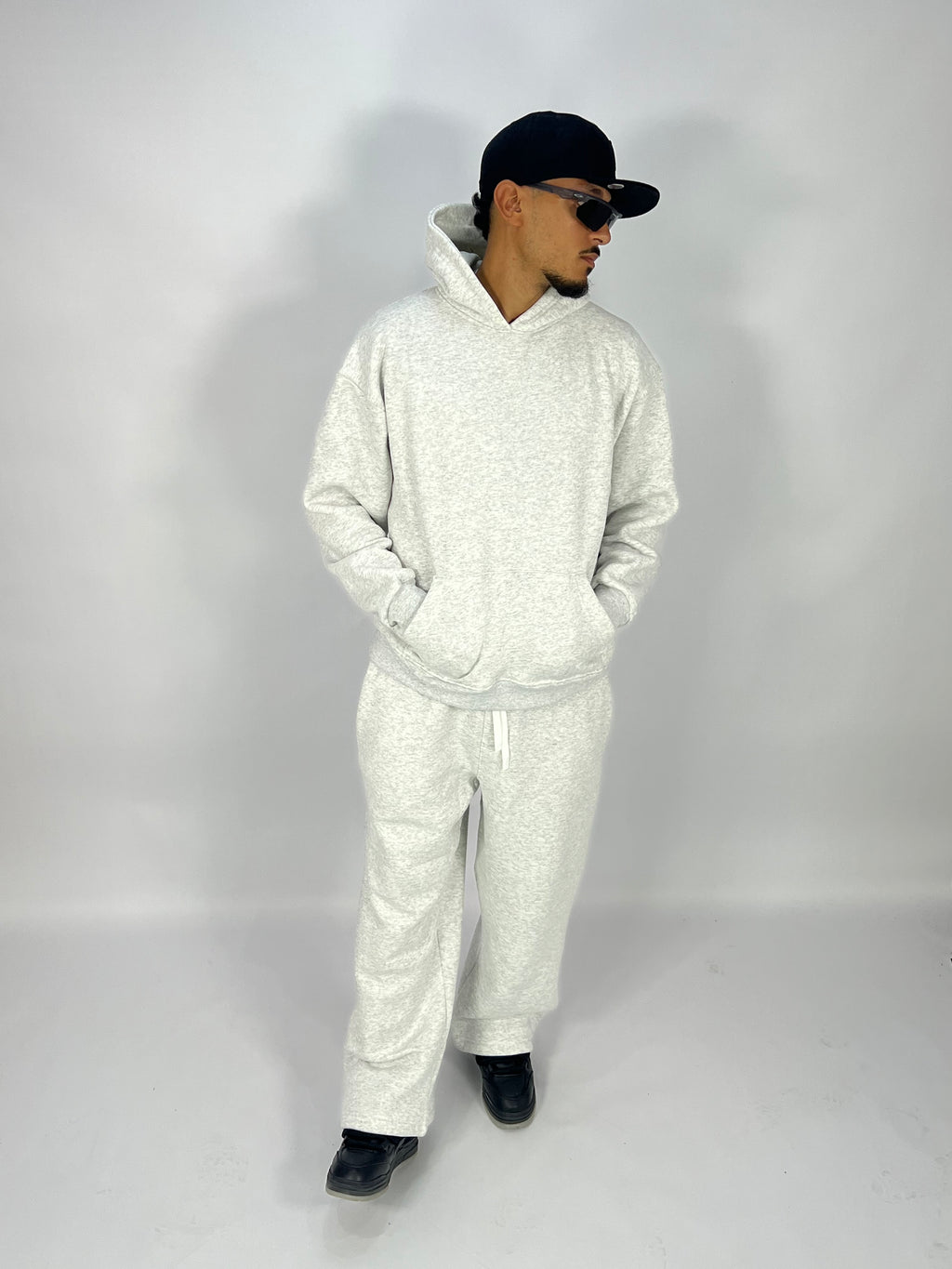 Ensemble PREMIUM Blanc à Capuche 1 ère Qualité