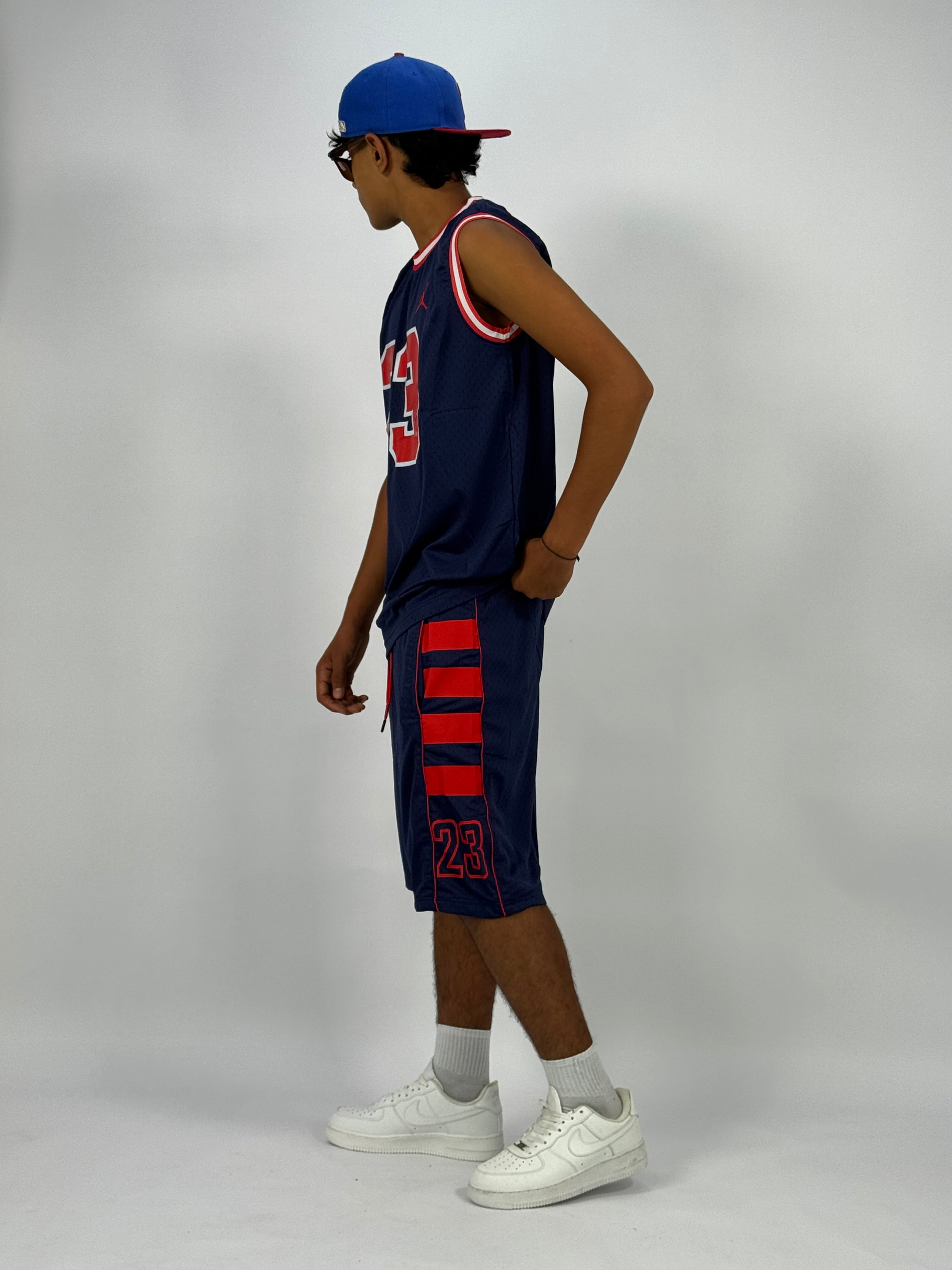 Ensemble Jordan 23 Bleu - PREMIUM QUALITE