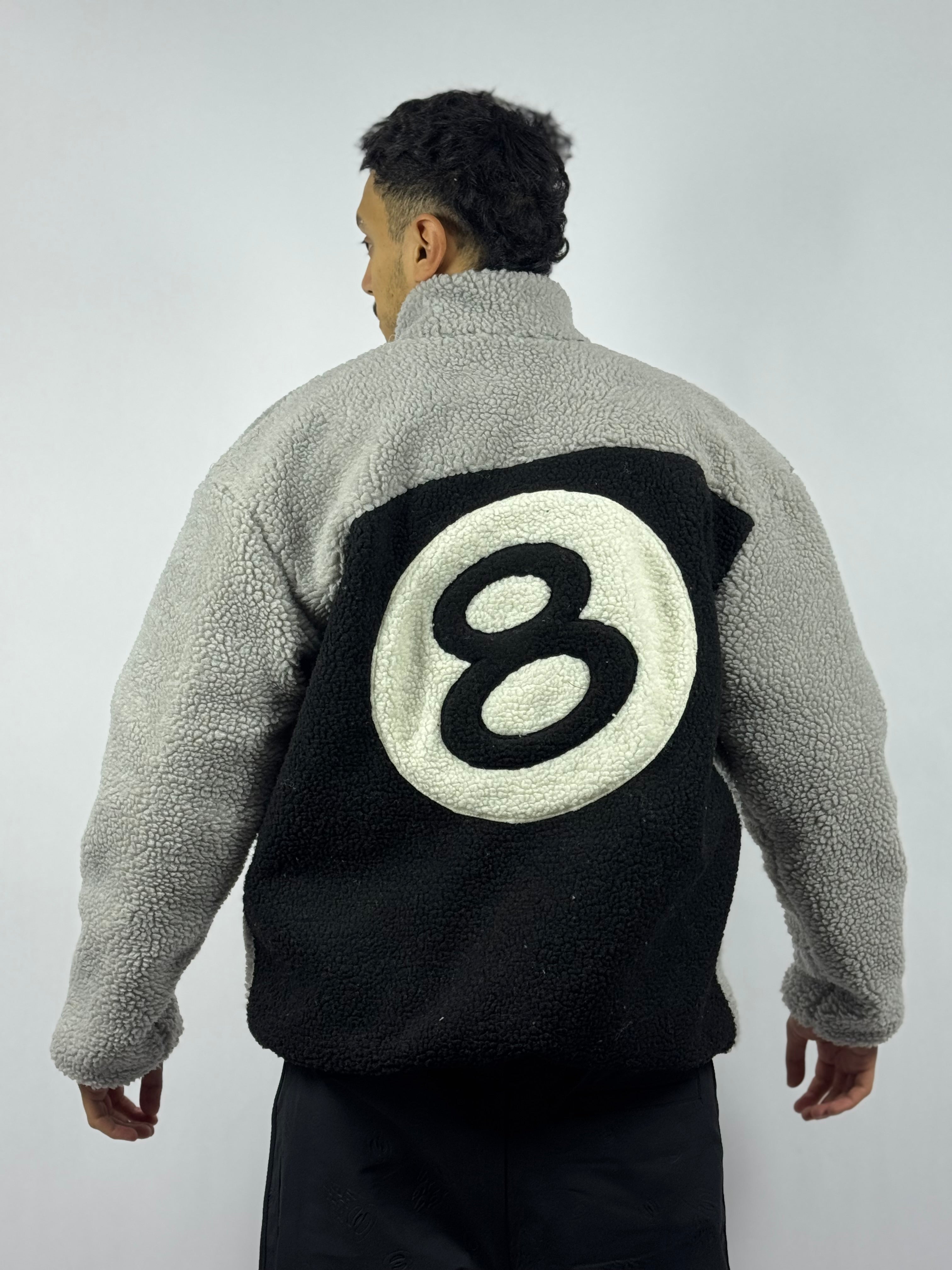 Veste Sherpa Homme Gris – Douceur Premium & Style Moderne