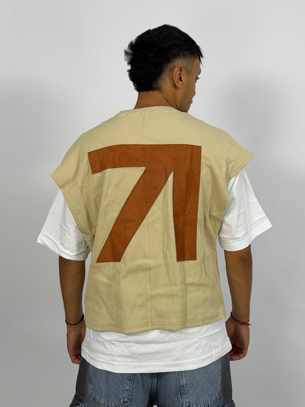 T-shirt Double Layer Beige – 71 Urban Edition