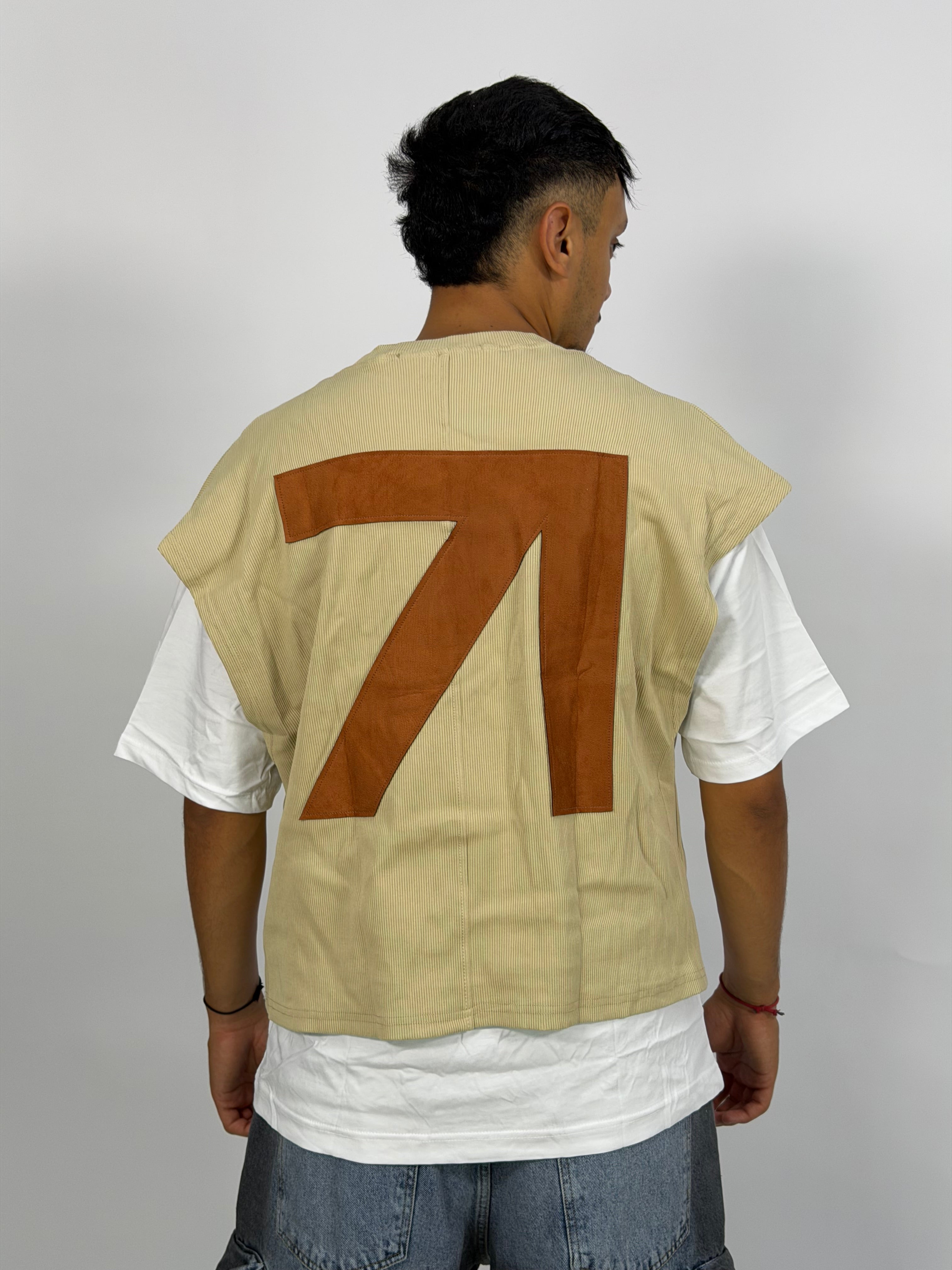 T-shirt Double Layer Beige – 71 Urban Edition