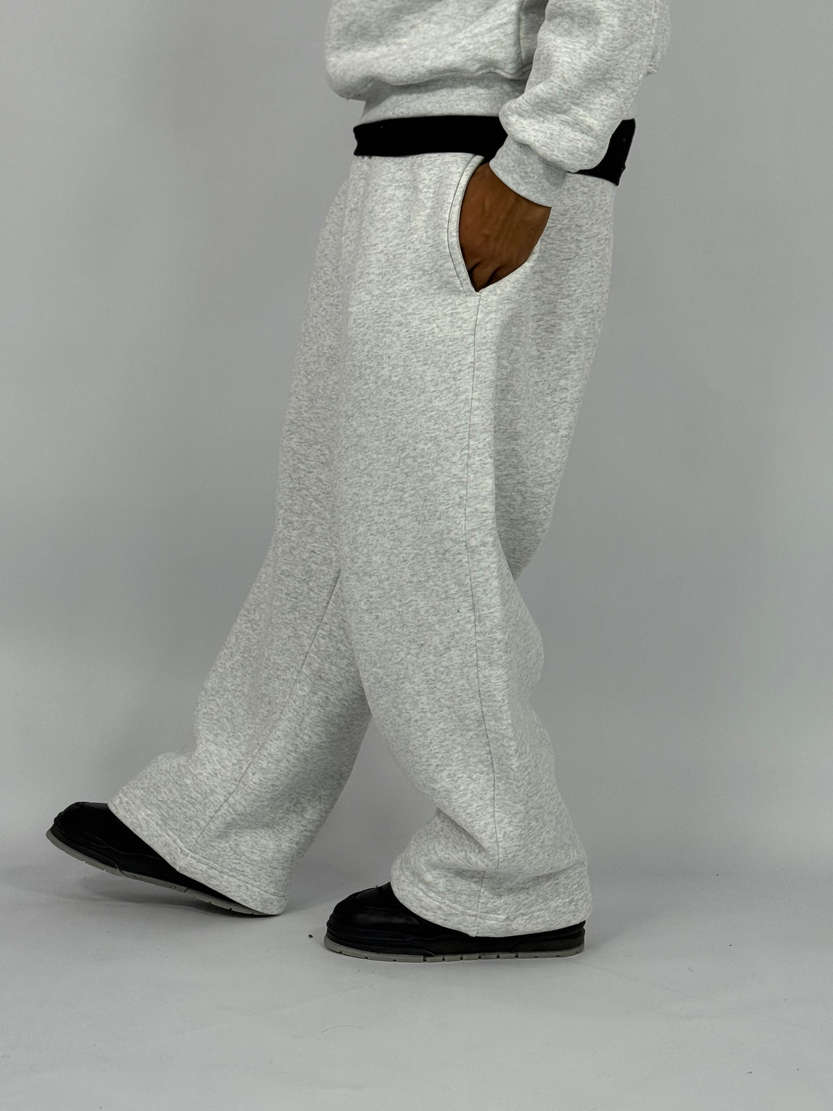 Ensemble Streetwear Oversize Blanc – Sweat & Pantalon