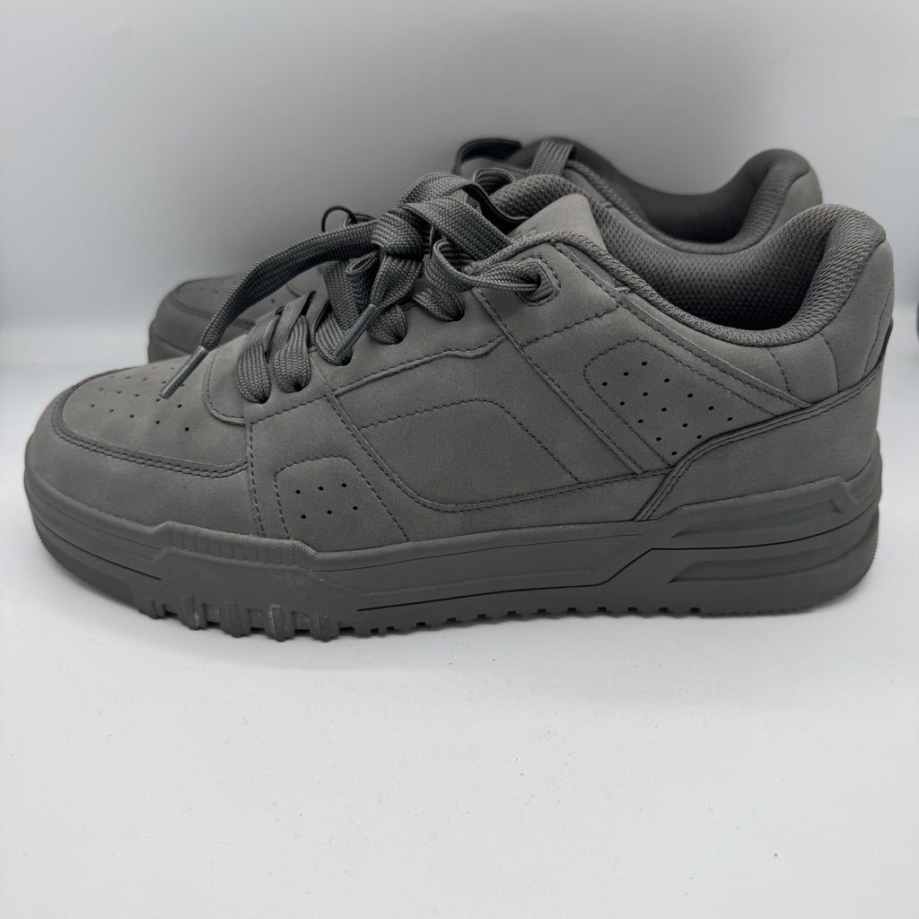 Sneakers ORIGINAL Oversize Gris Suédine – Streetwear Premium
