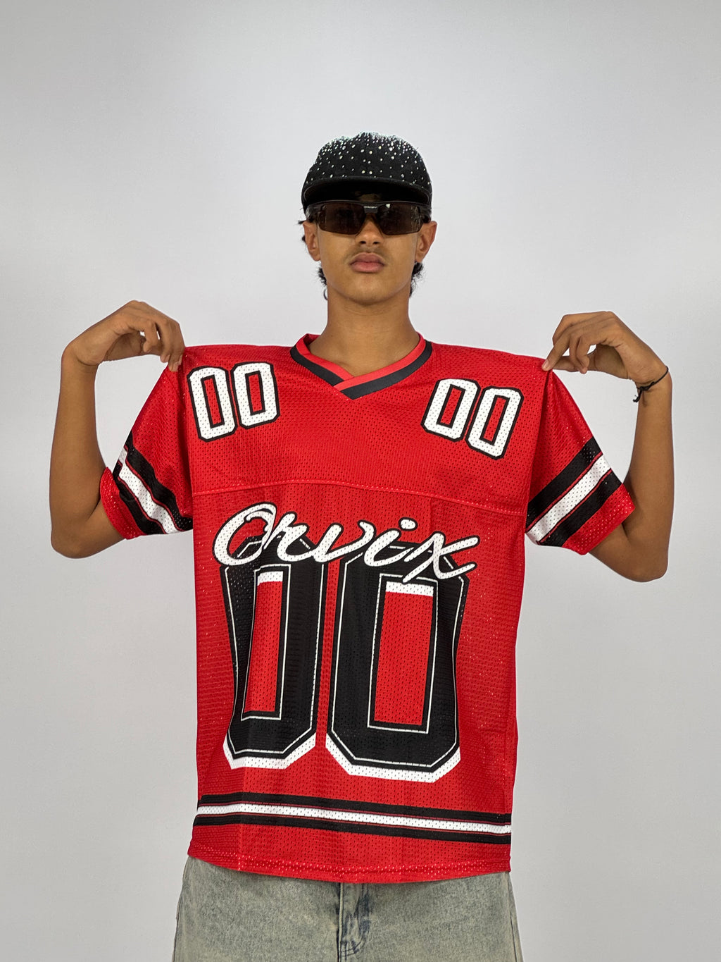 Jersey Orvix 00 Rouge - PREMIUM QUALITÉ