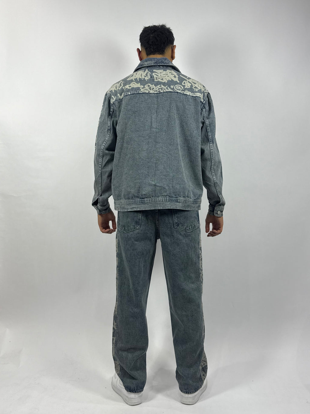 Ensemble Jeans Bleu Premium – Veste & Pantalon