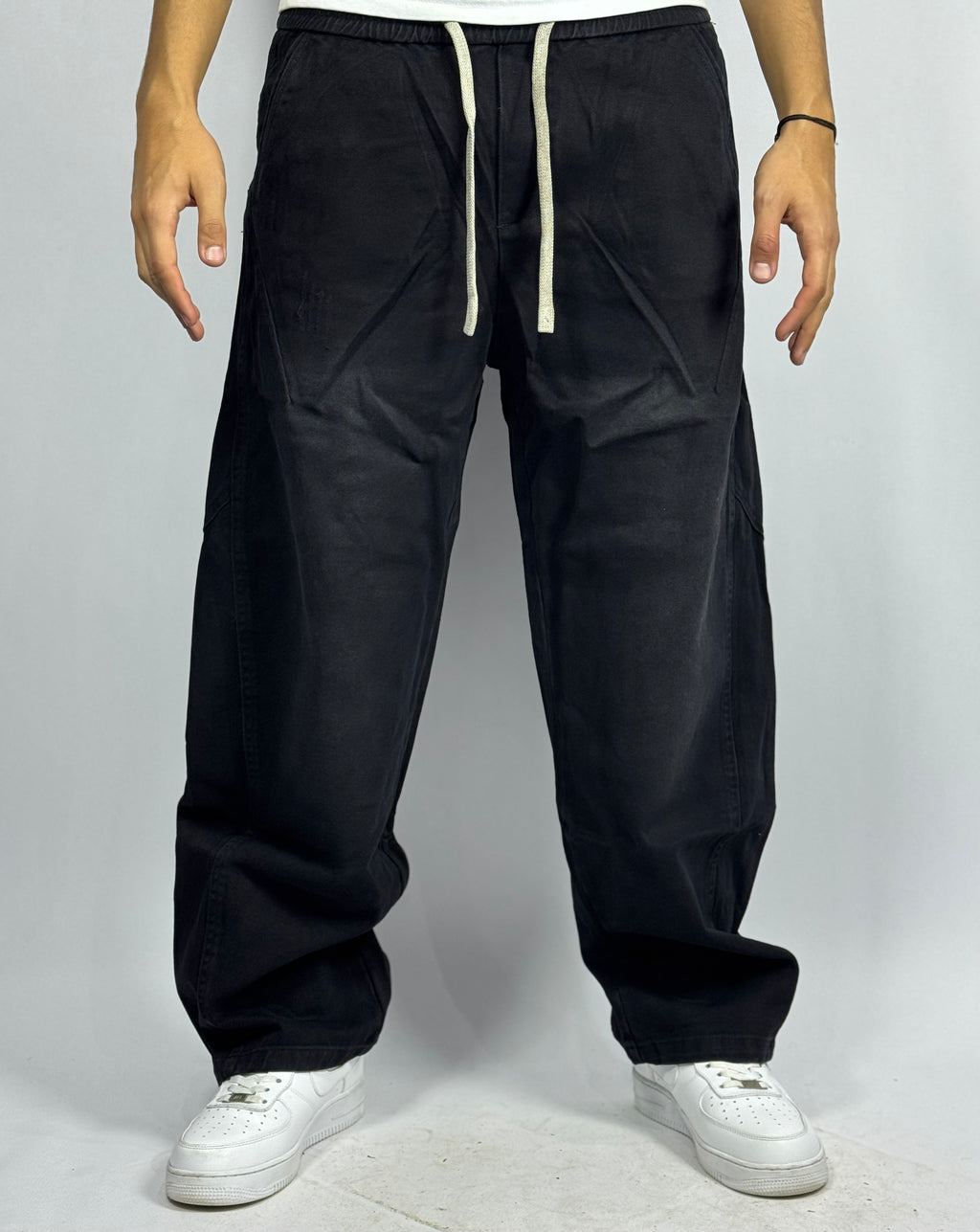 Pantalon Jogger Loose Noir – Confort Urbain Premium