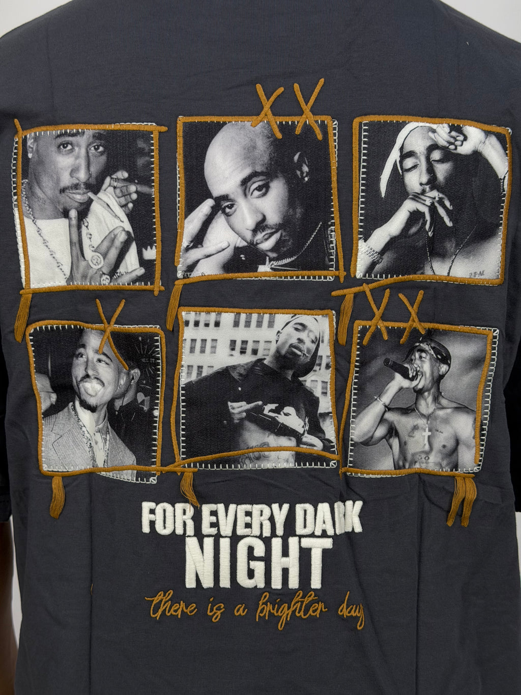 T-shirt ORIGINAL Oversize Gris – Tupac Street Edition
