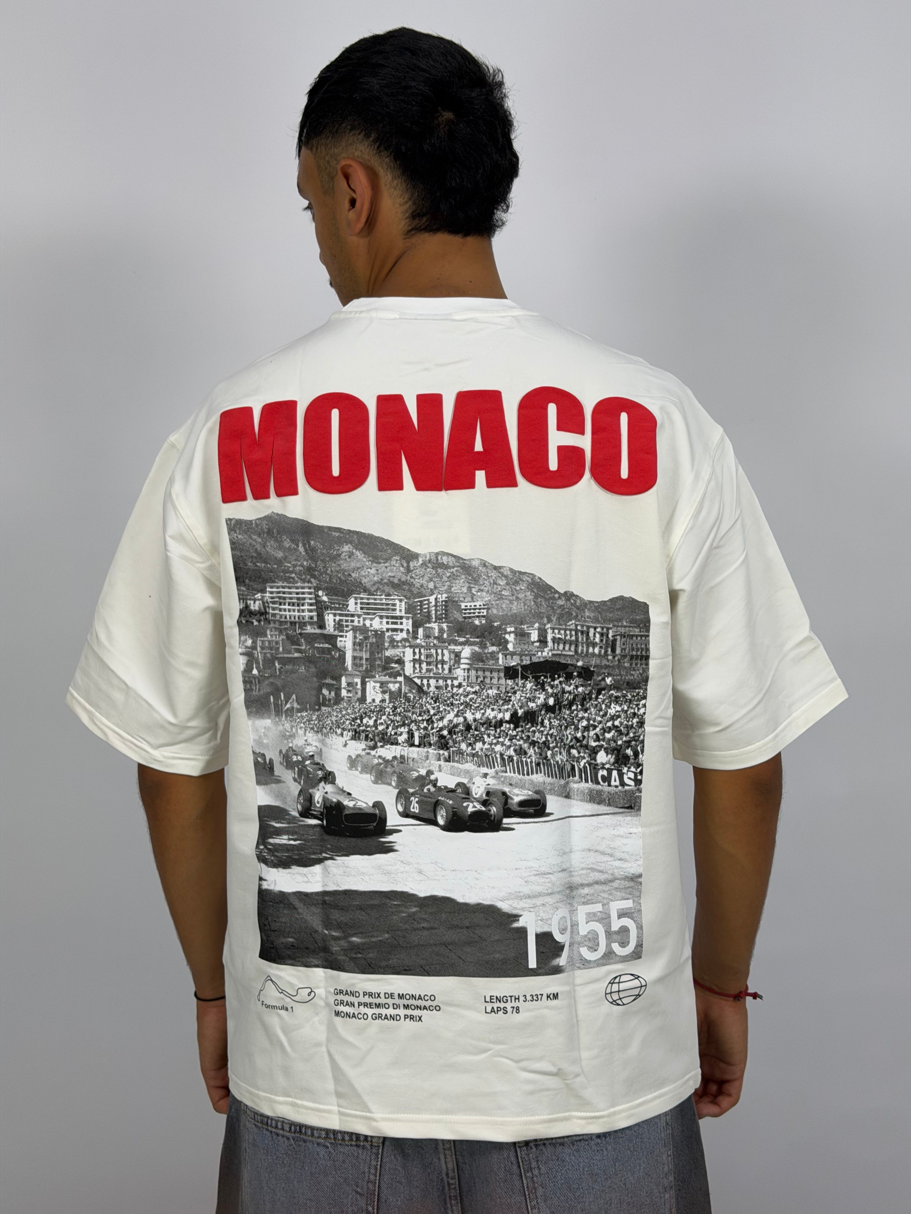 T-shirt ORIGINAL Oversize Blanc – Monaco Edition