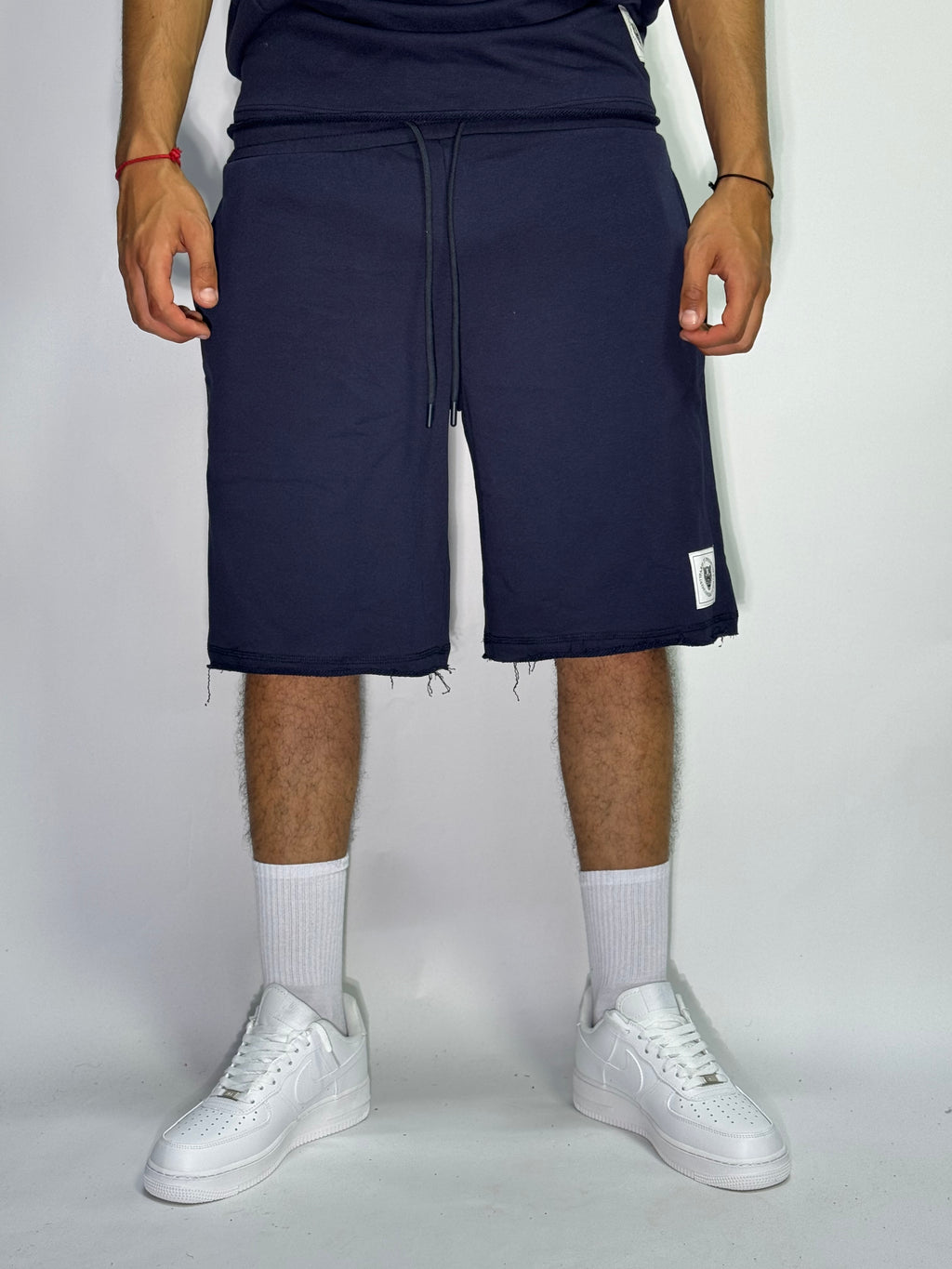 Ensemble Été Bleu Foncé 1ère Qualité – Sans Manches + Short Confort