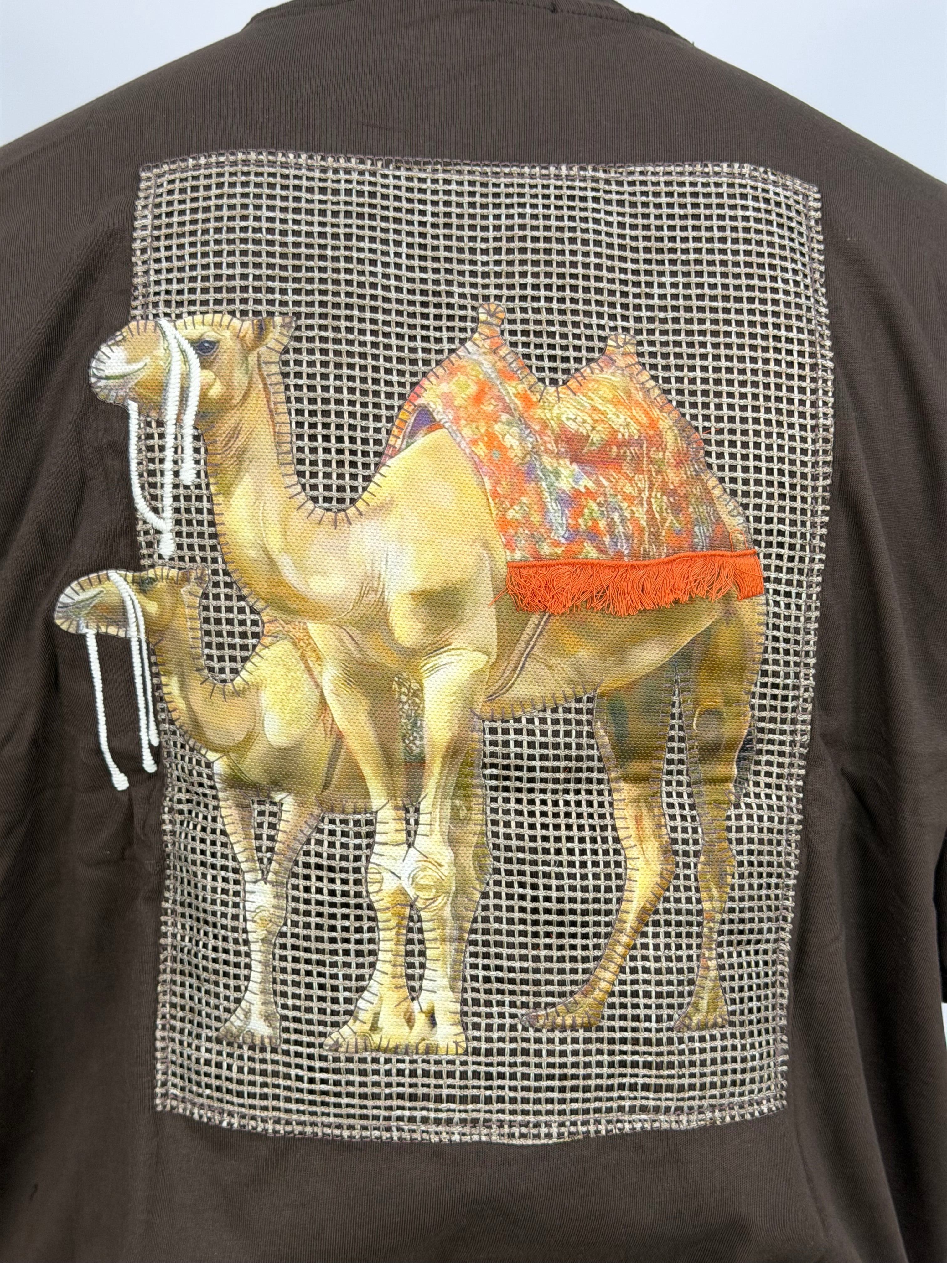 T-shirt ORIGINAL Oversize Marron – Desert Camel Heritage Edition