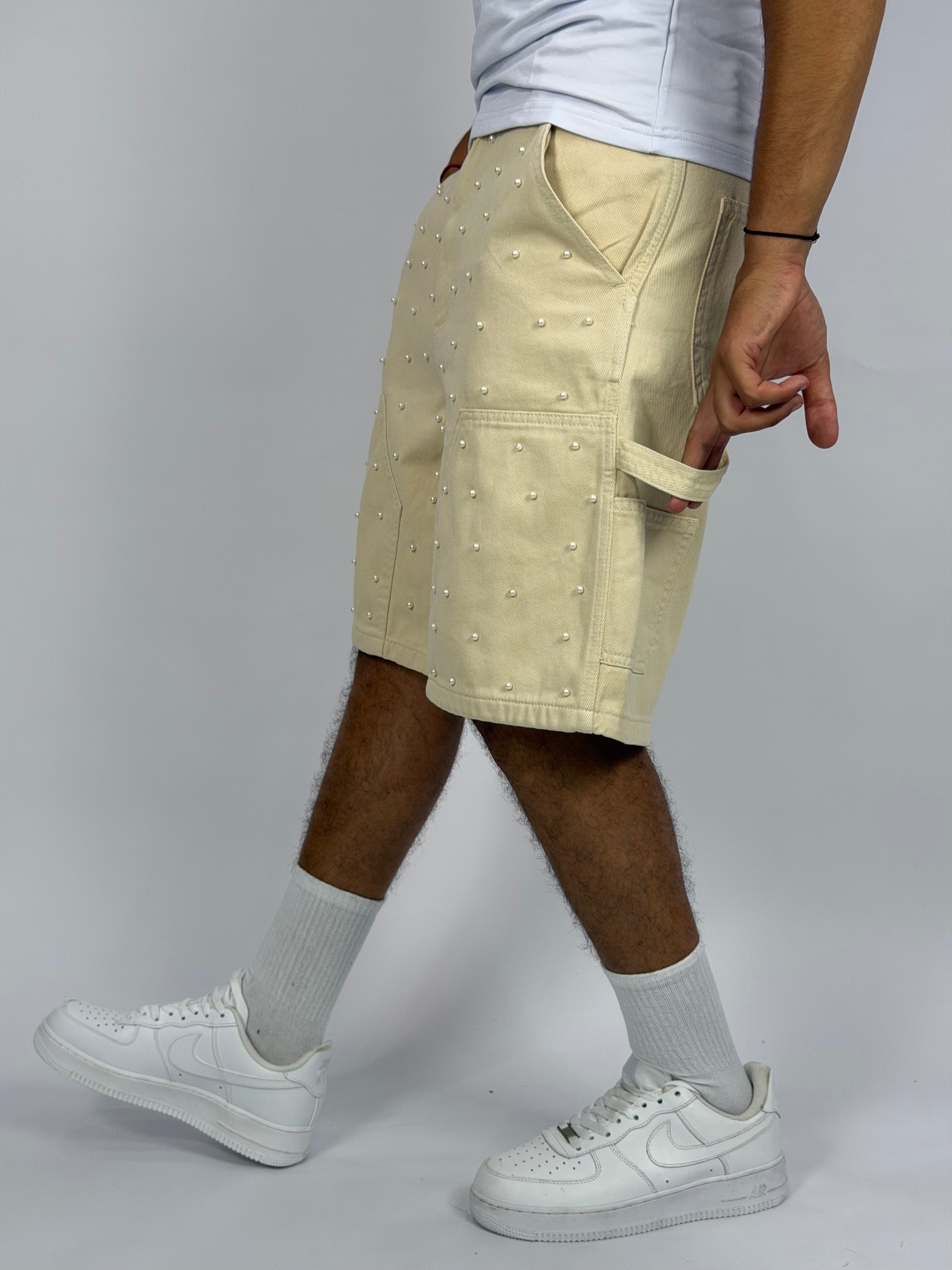 Short ORIGINAL Premium Perlé Beige – Luxury Street Edition