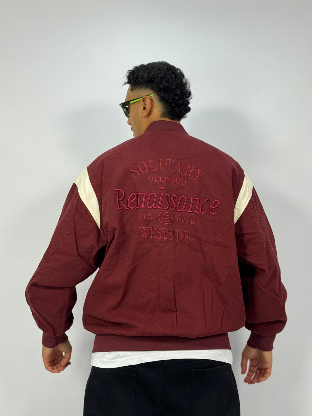 Veste Bordeaux Profond – College Contrast