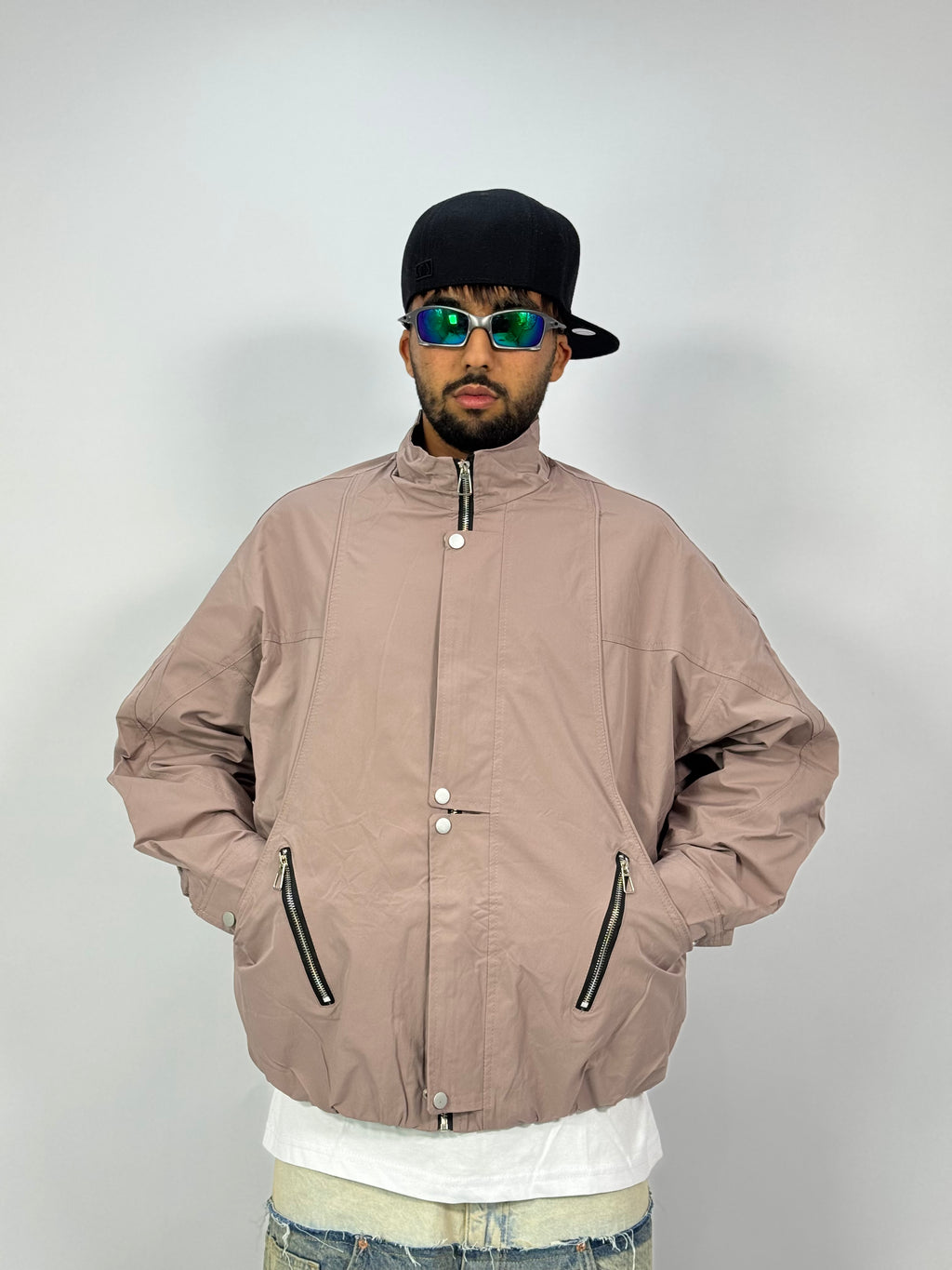 Veste Club Varsity – Cream Sand