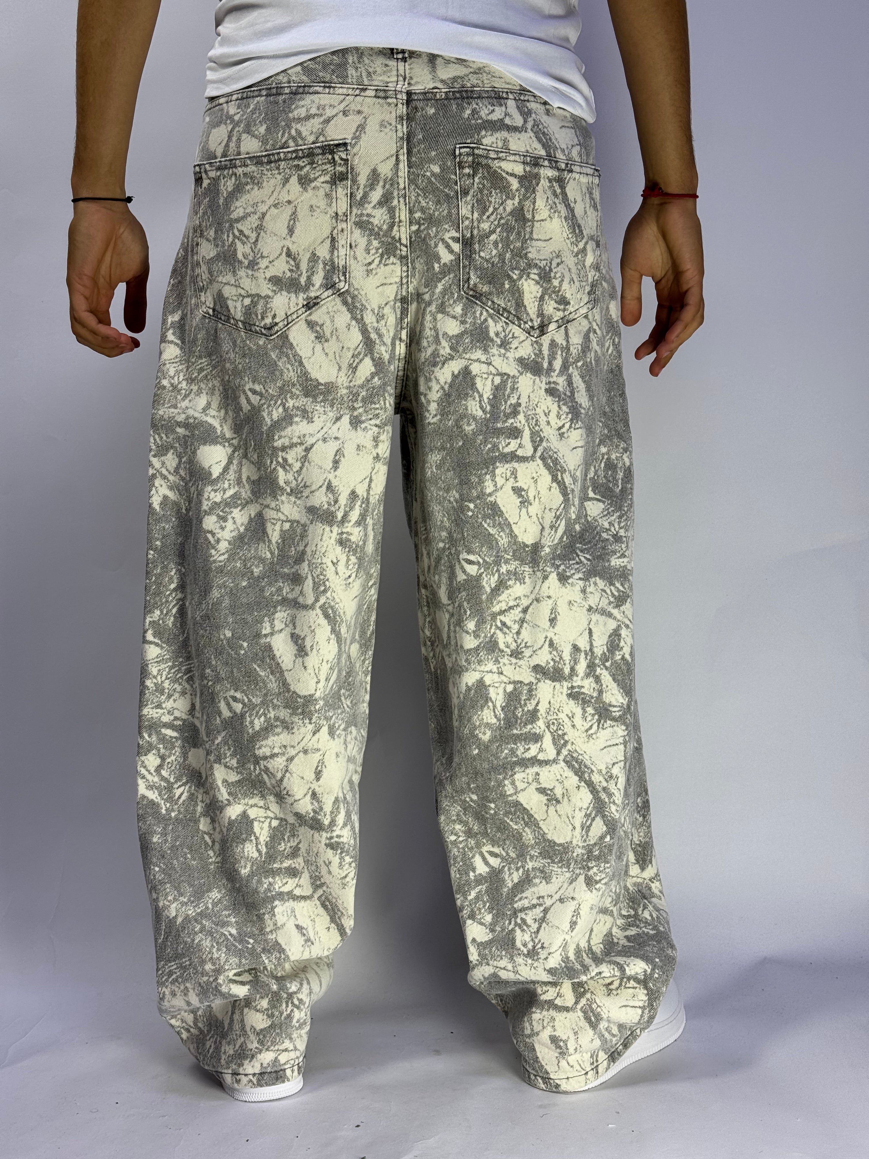 Pantalon Baggy Camo Artistique – Streetwear Oversize