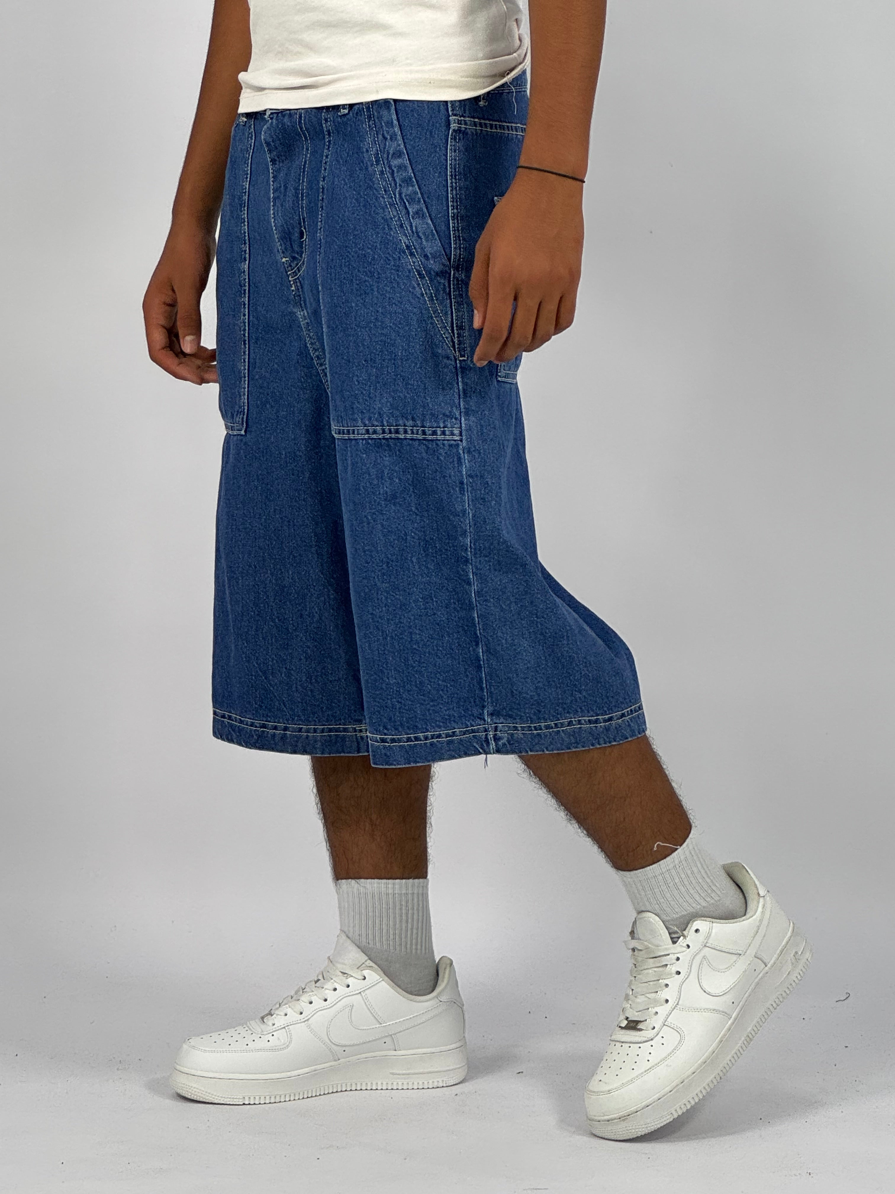 Ensemble Oversize en Jean Homme Bleu
