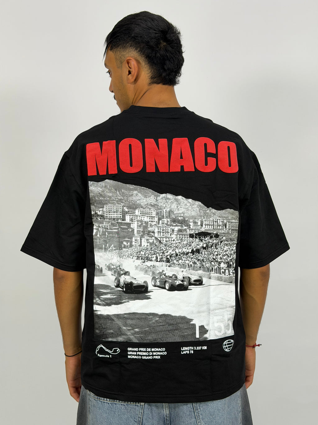 T-shirt ORIGINAL Oversize Noir – Monaco Edition