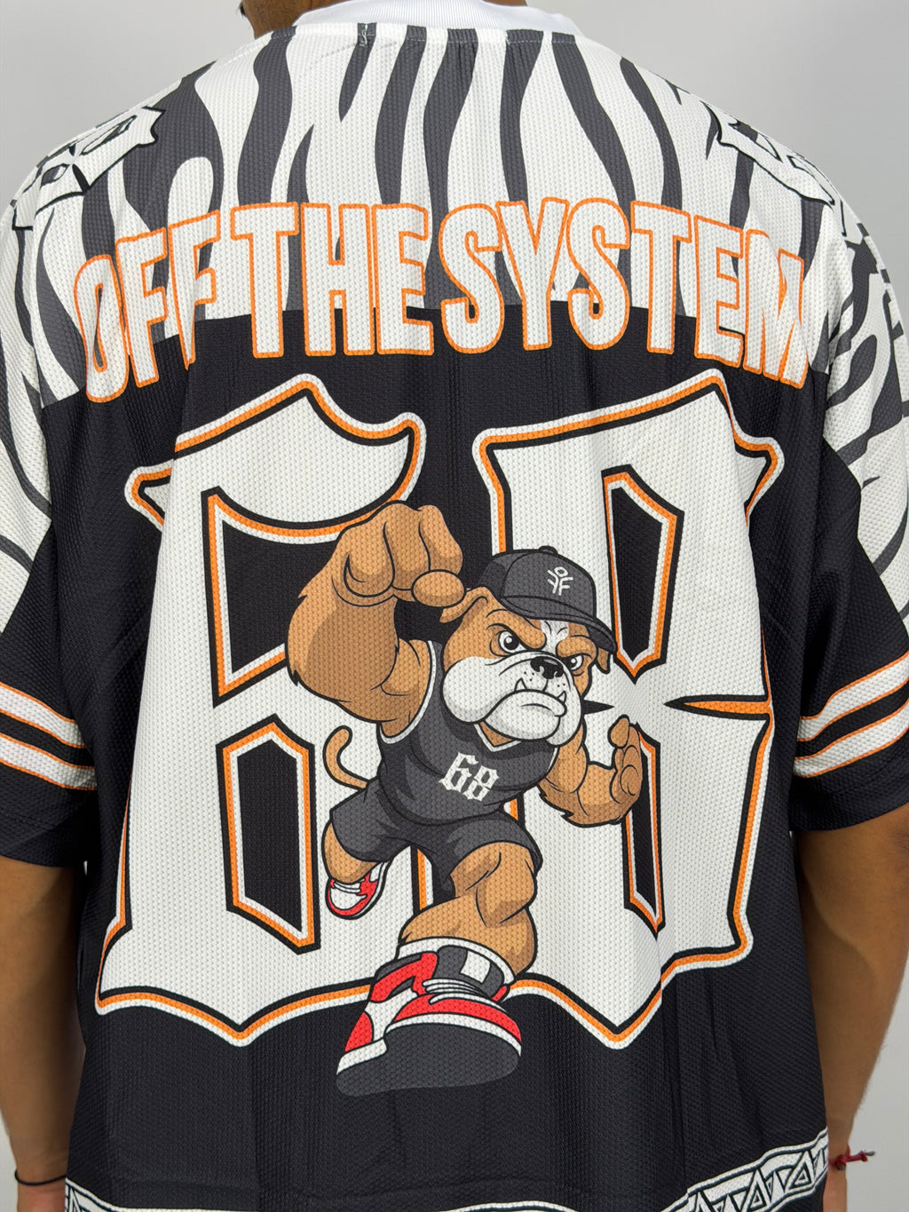 Jersey ORIGINAL Oversize Street Noir – Bulldog 68 Edition