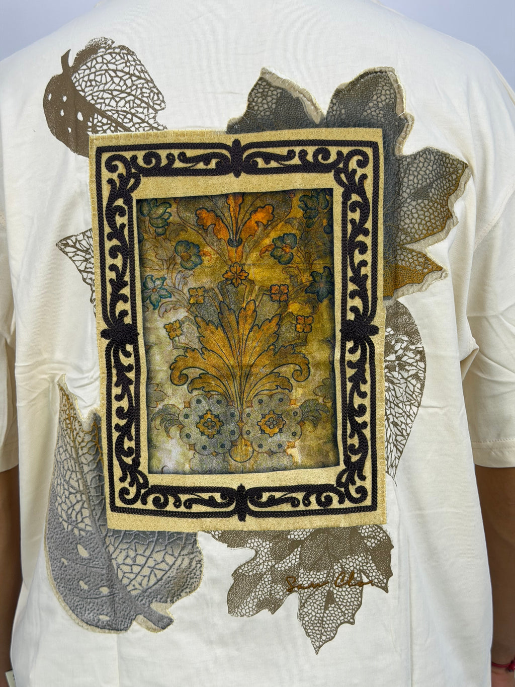 T-shirt ORIGINAL Oversize Ecru – Paisley Message Edition