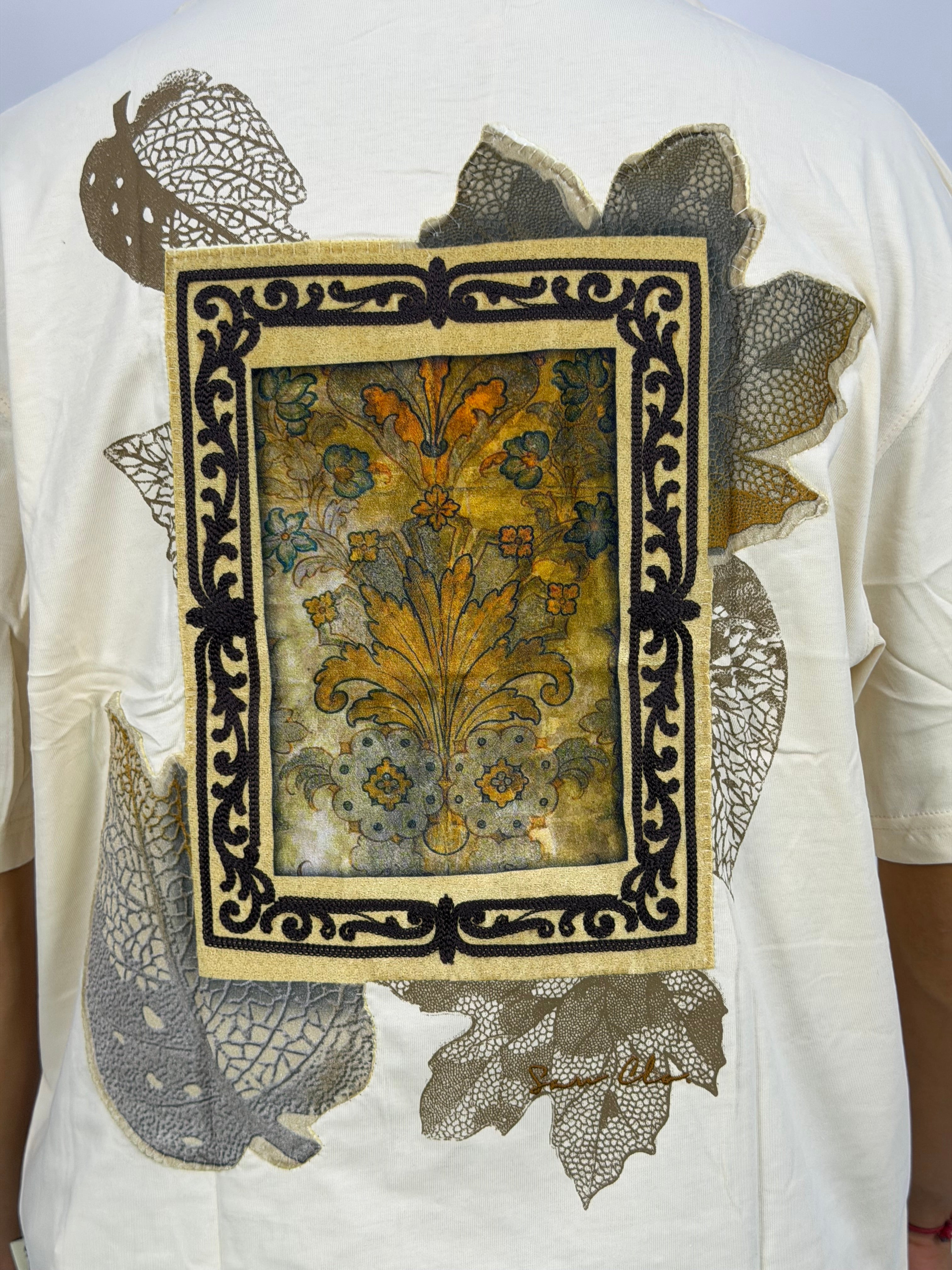 T-shirt ORIGINAL Oversize Ecru – Paisley Message Edition