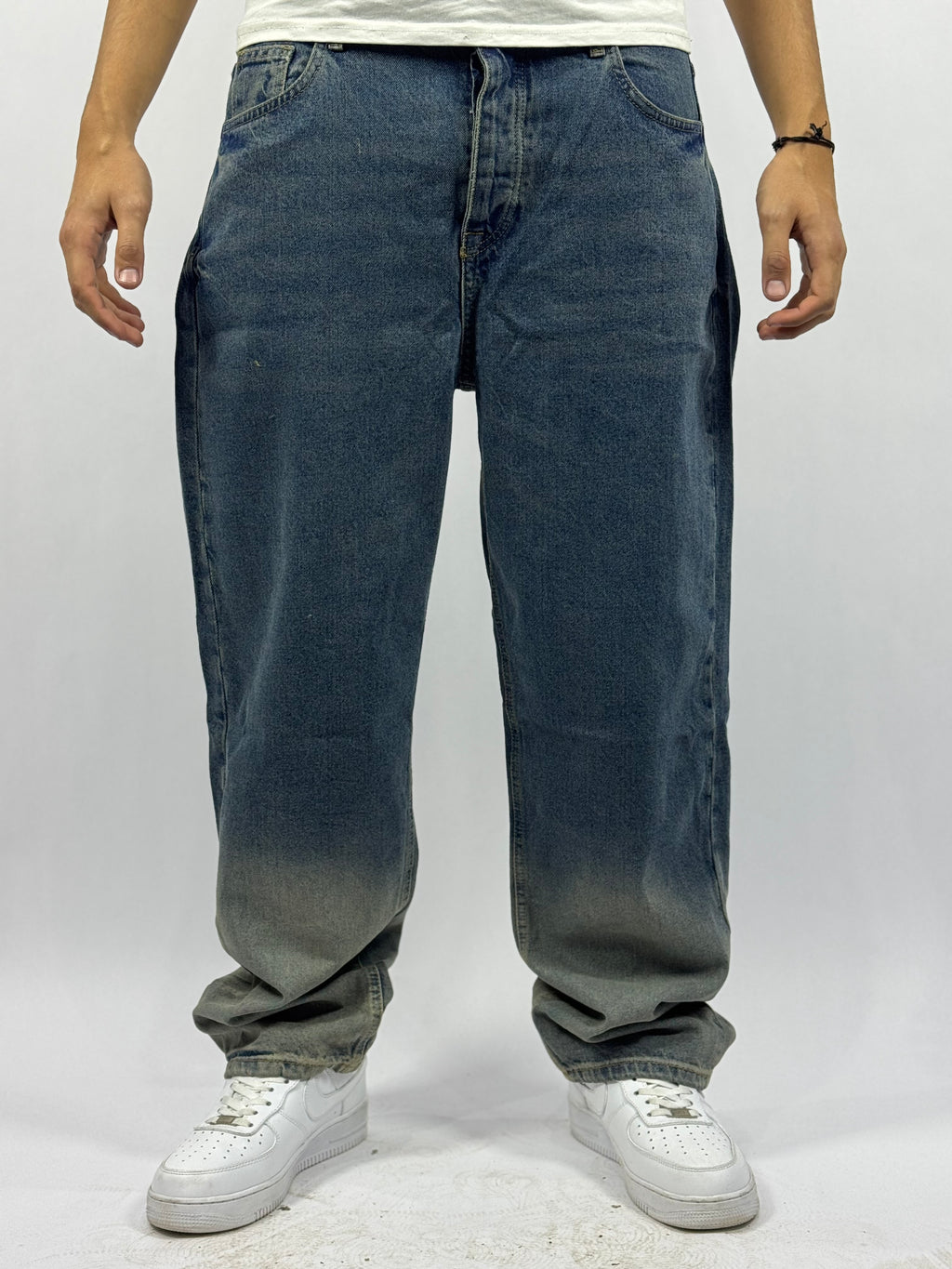 Jean Loose Dégradé – Bleu Vintage